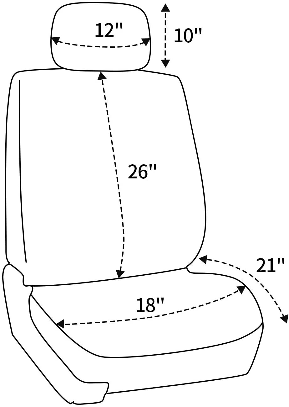 leader-accessories-2-piece-universal-front-seat-covers-comfortable-durable-car-s image 5