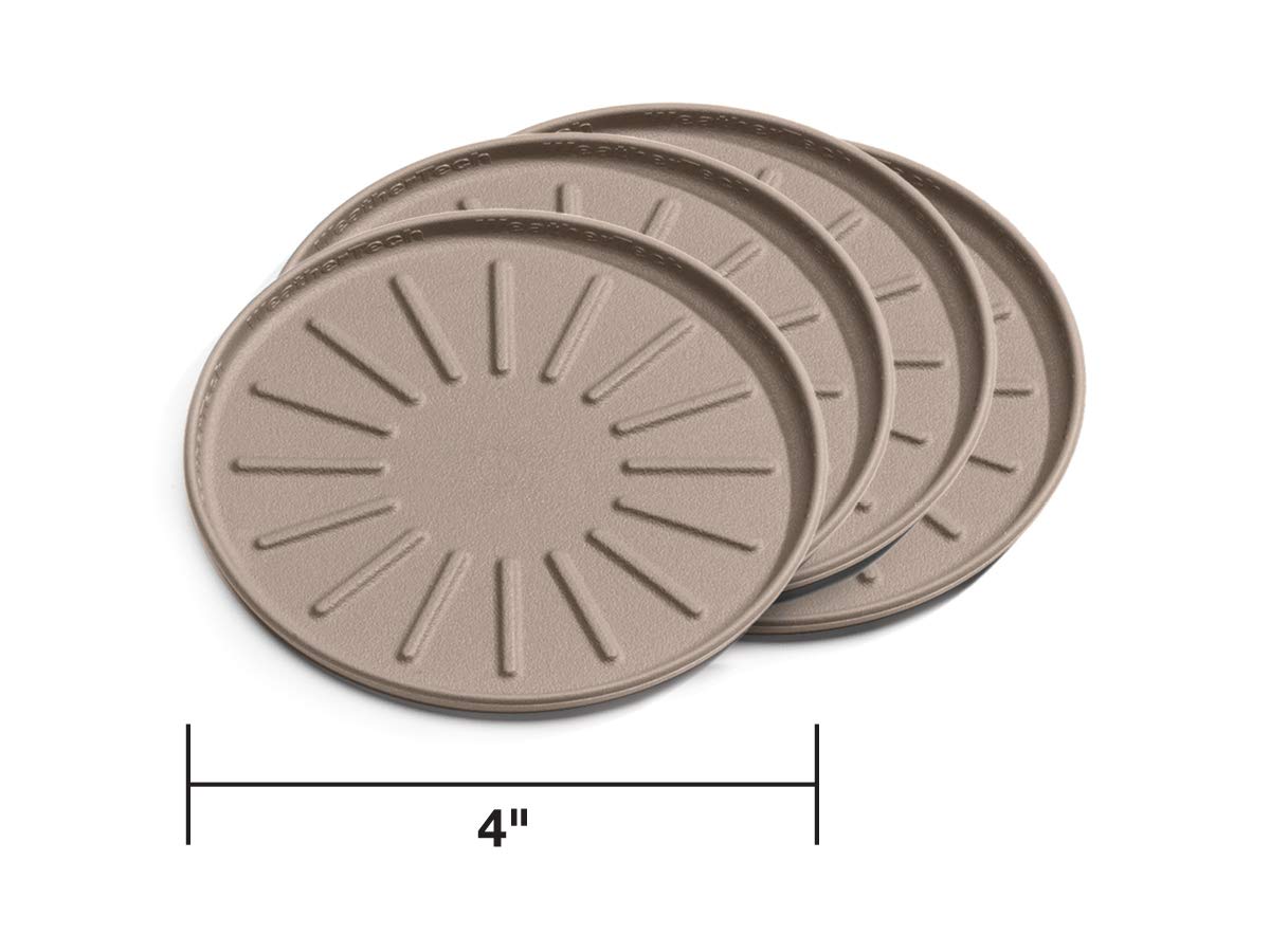 weathertech-4-anti-skid-drink-coasters-set-of-4-tan-8a4csttn image 2
