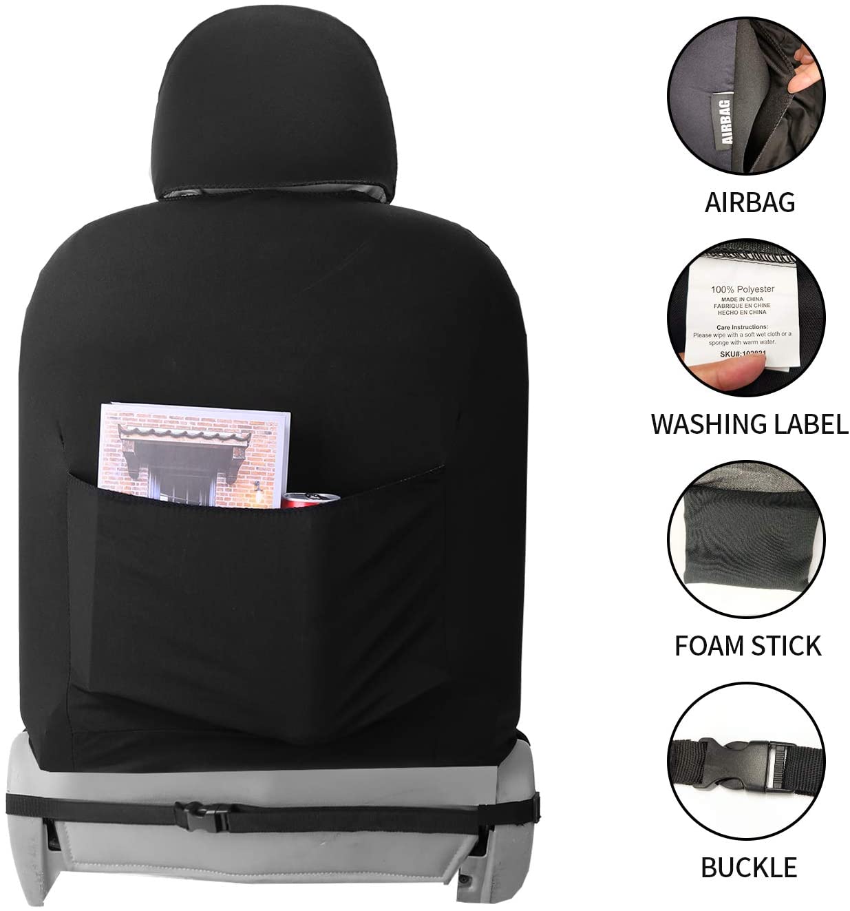 leader-accessories-2-piece-universal-front-seat-covers-comfortable-durable-car-s image 2