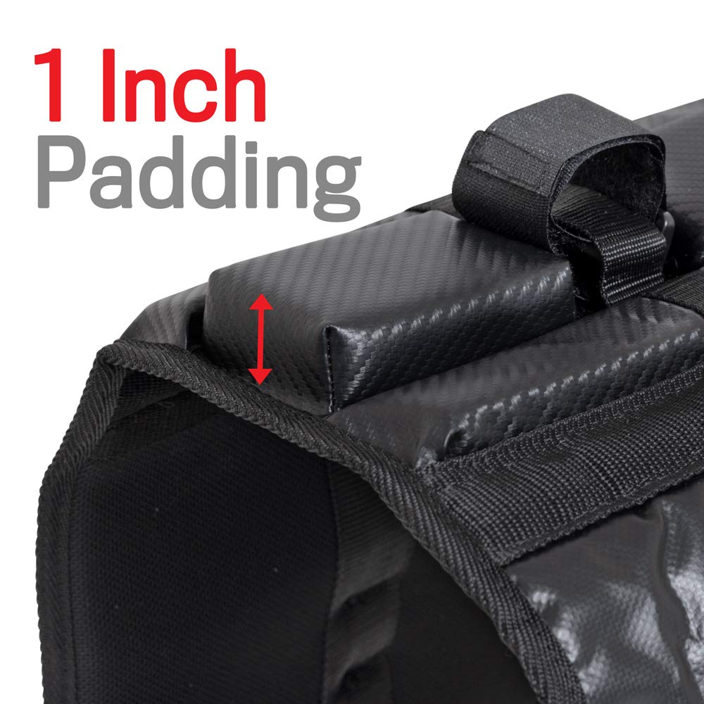 motor-trend-truck-tailgate-pad-for-bicycles-48-x-18-heavy-duty-1-foam-clear-back image 2