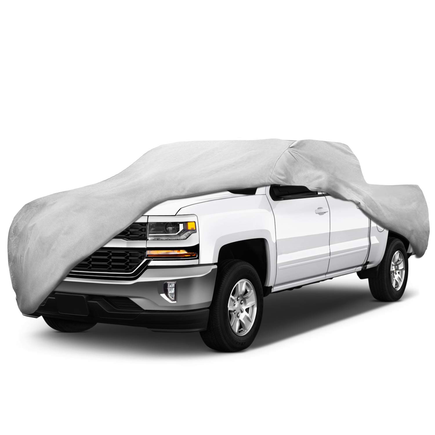 motor-trend-custom-fit-truck-cover-for-chevy-silverado-1500-2008-2018-heavy-duty image 1