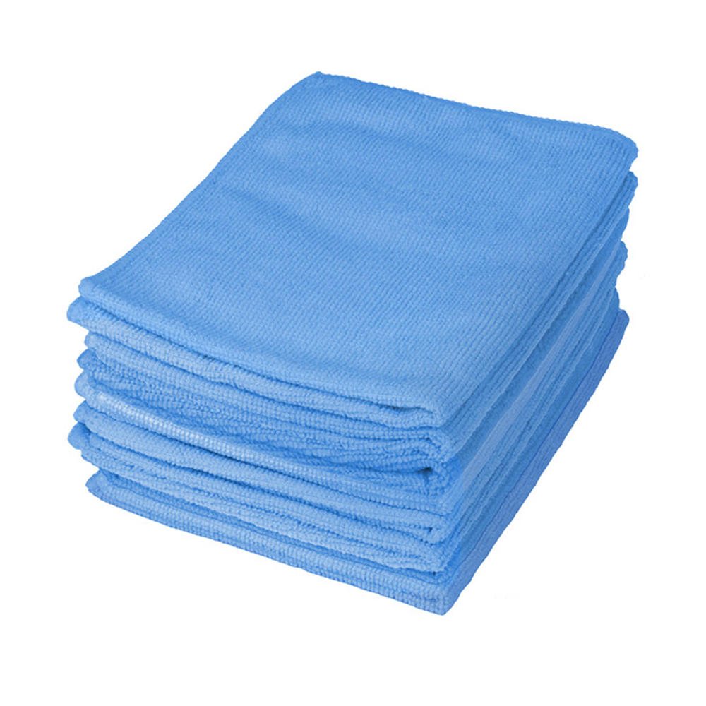 motor-trend-blue-microfiber-cleaning-cloths-8-pack-15-5-x-11-5 image 1