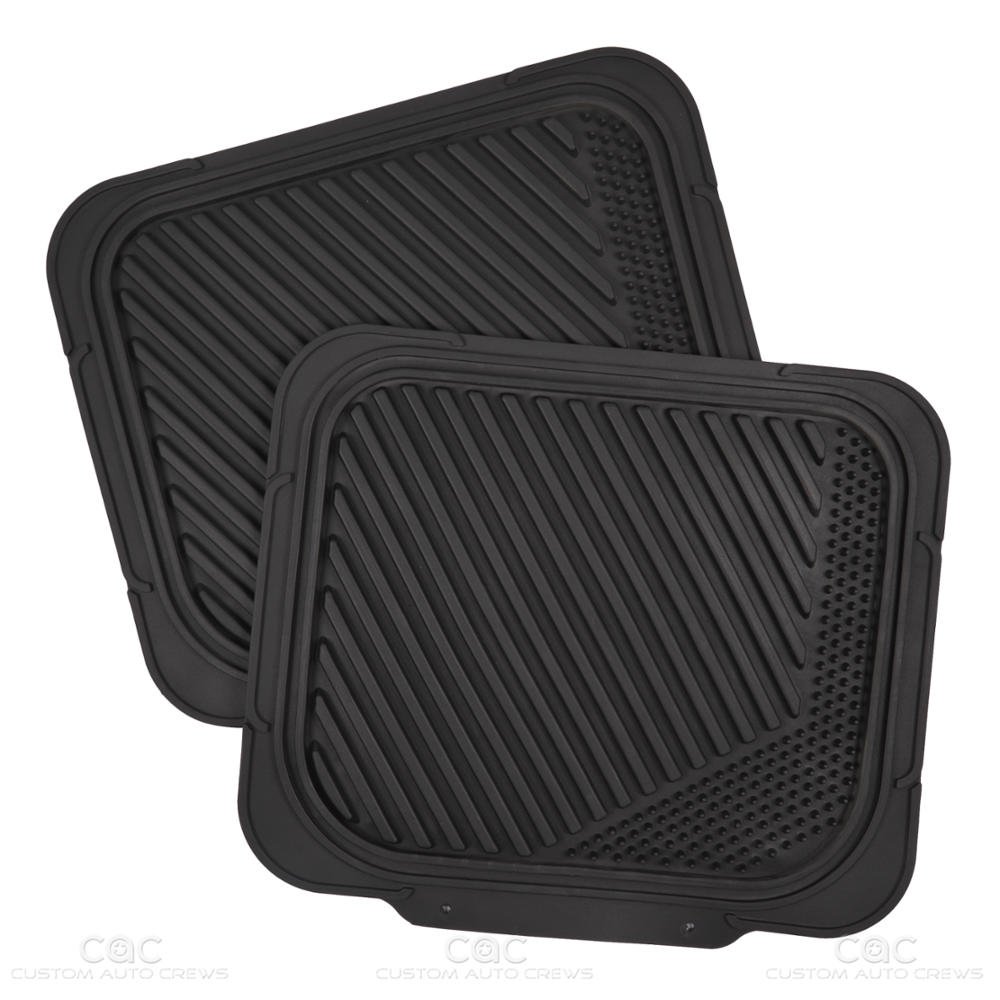 bdk-polypro-black-grey-car-seat-covers-full-set-with-motor-trend-flextough-all-w image 7