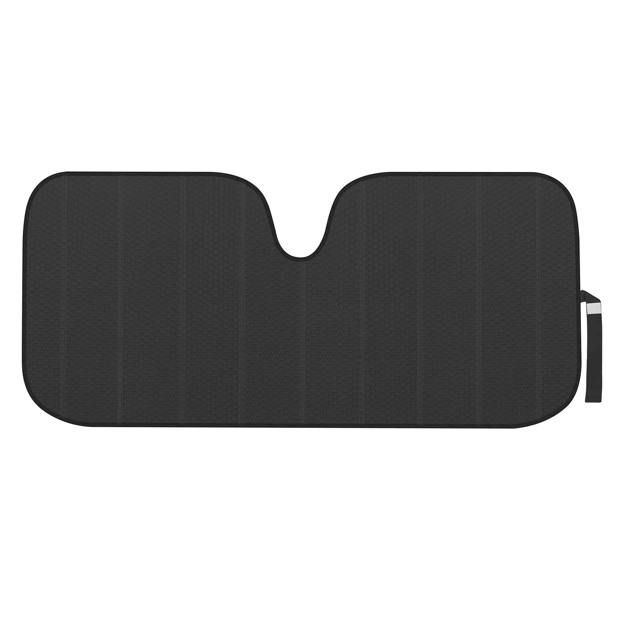motor-trend-black-front-windshield-sun-shade-with-static-cling-side-window-shade image 4
