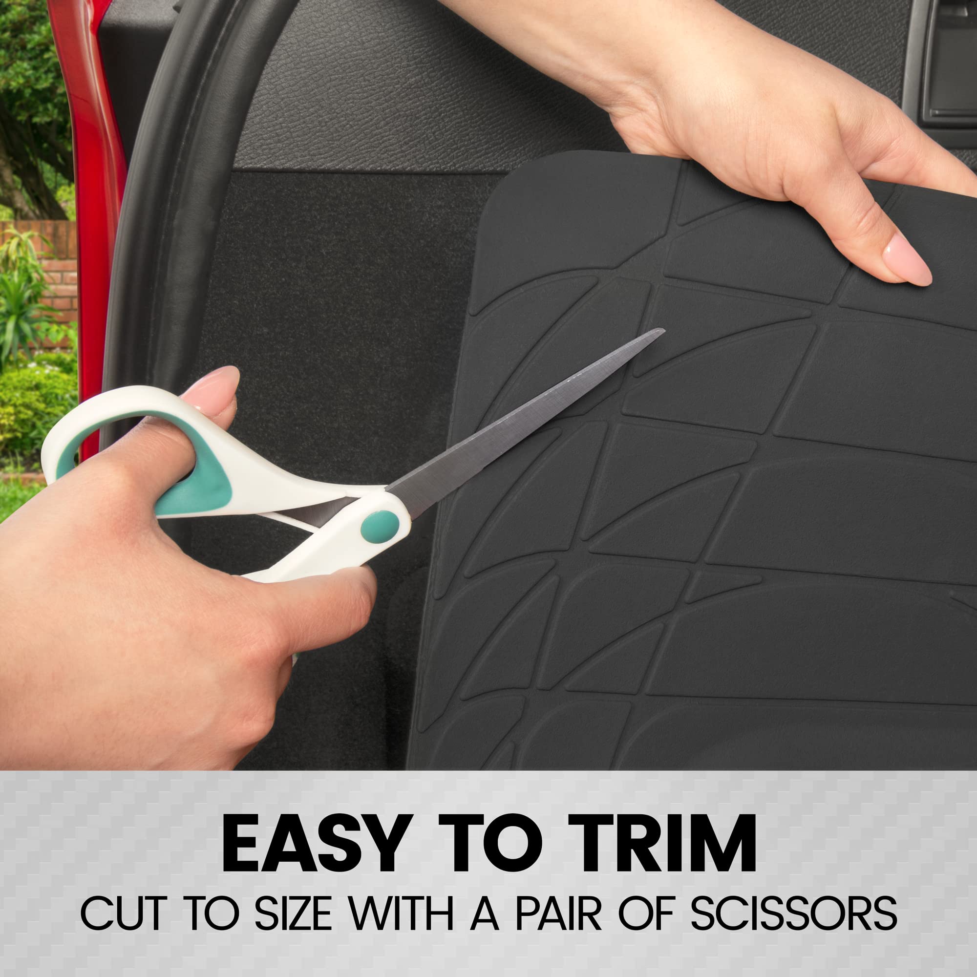 bdk-all-weather-trim-to-fit-cargo-mat-liner-heavy-duty-rubber-trunk-protector-46 image 4