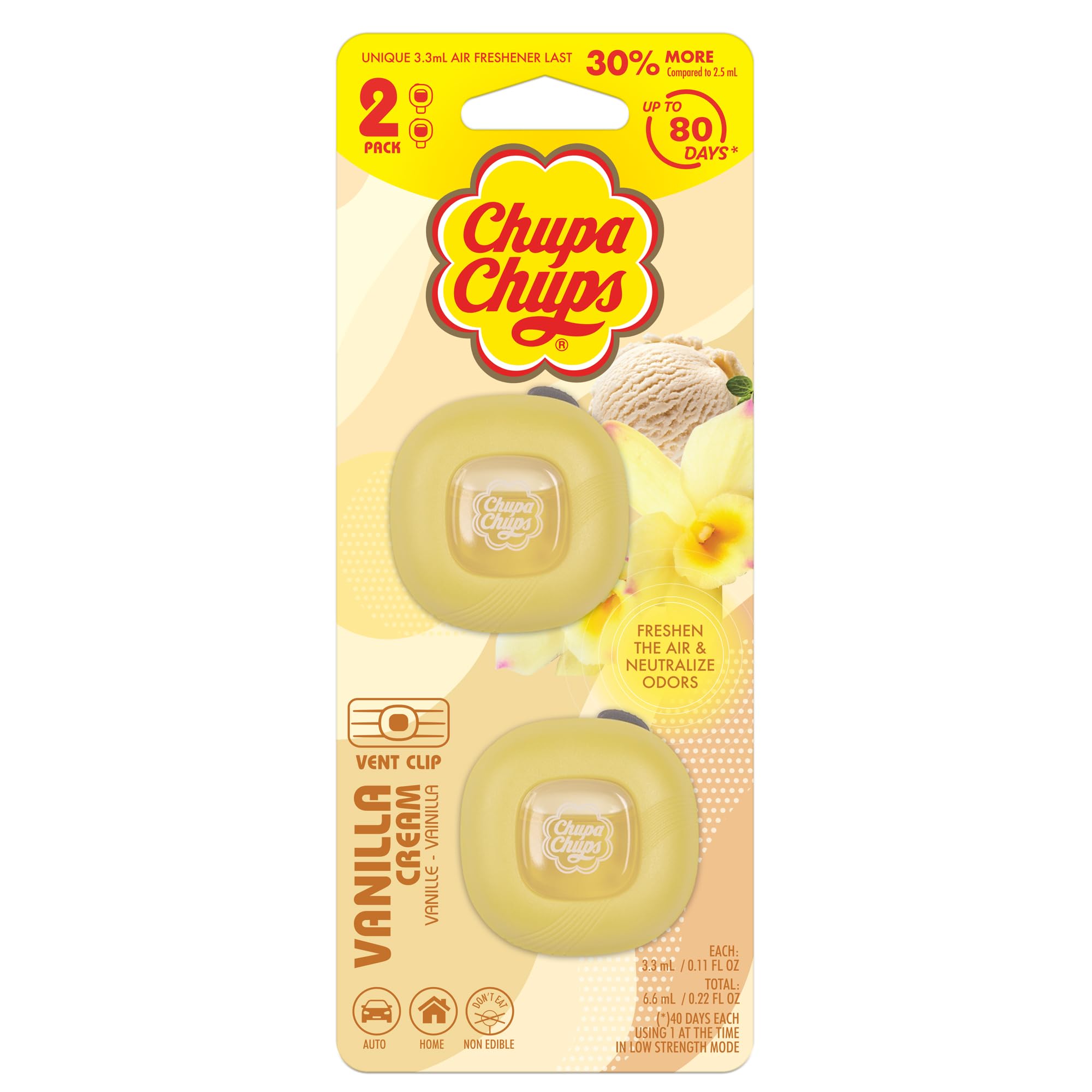 chupa-chups-vanilla-cream-car-air-freshener-2-pack-by-bdk image 1