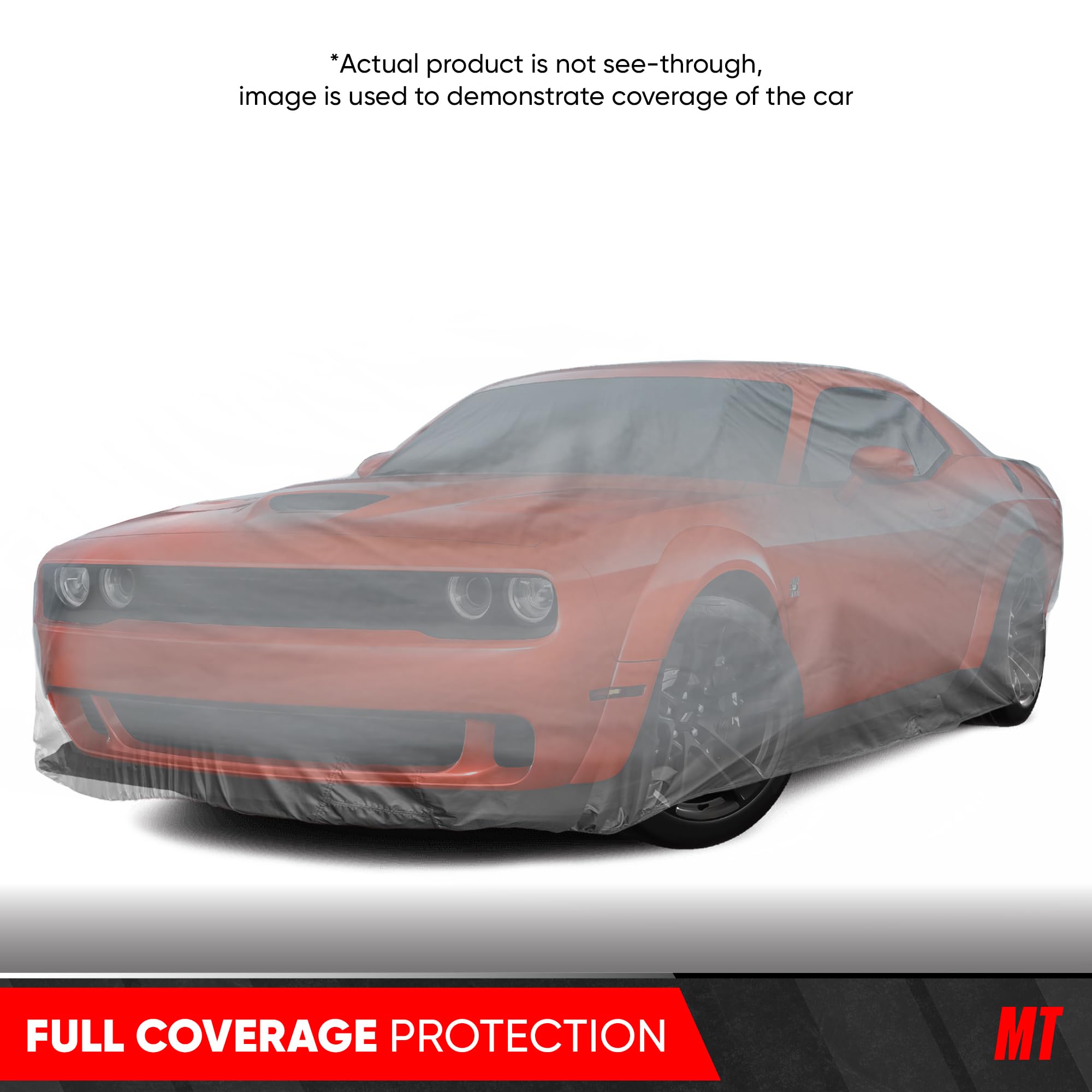 motor-trend-4-series-lightweight-car-cover-for-dodge-challenger-2009-2023-all-we image 2