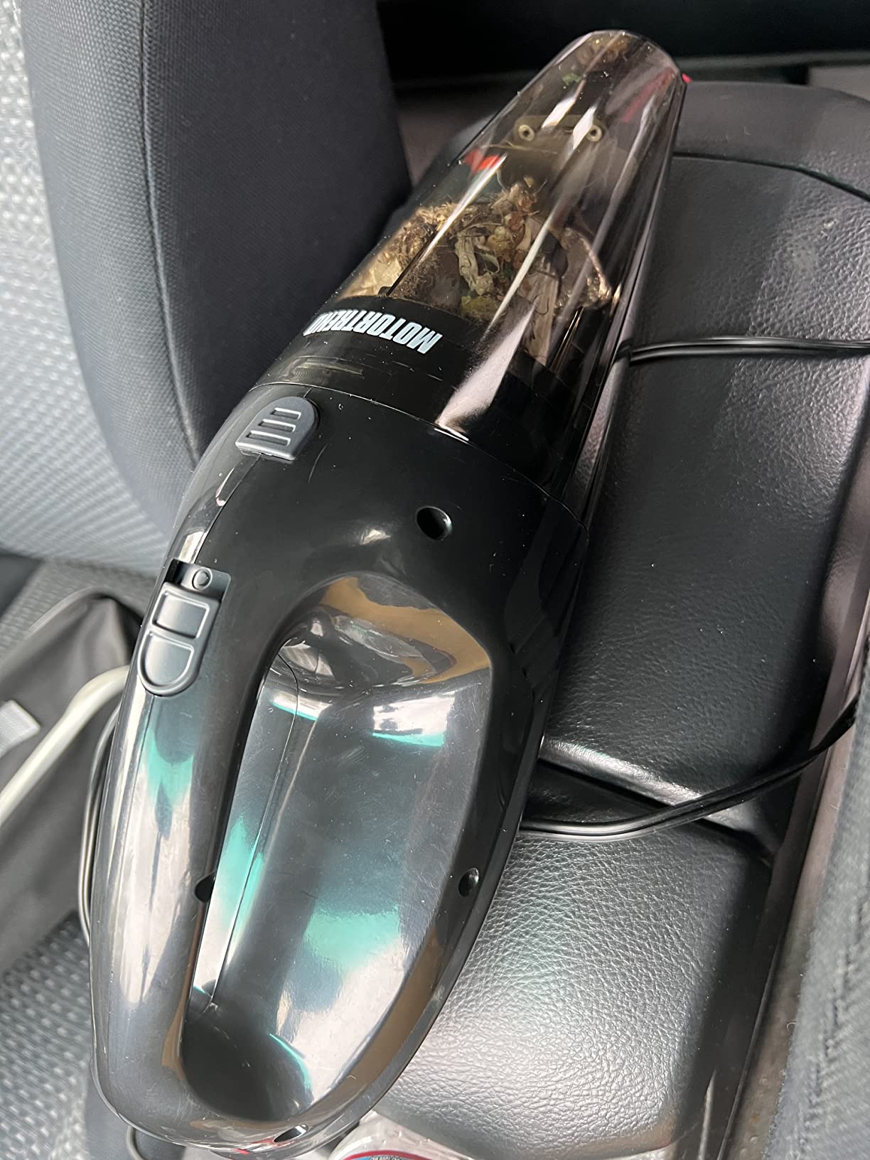 Good suction, but a bit loud.