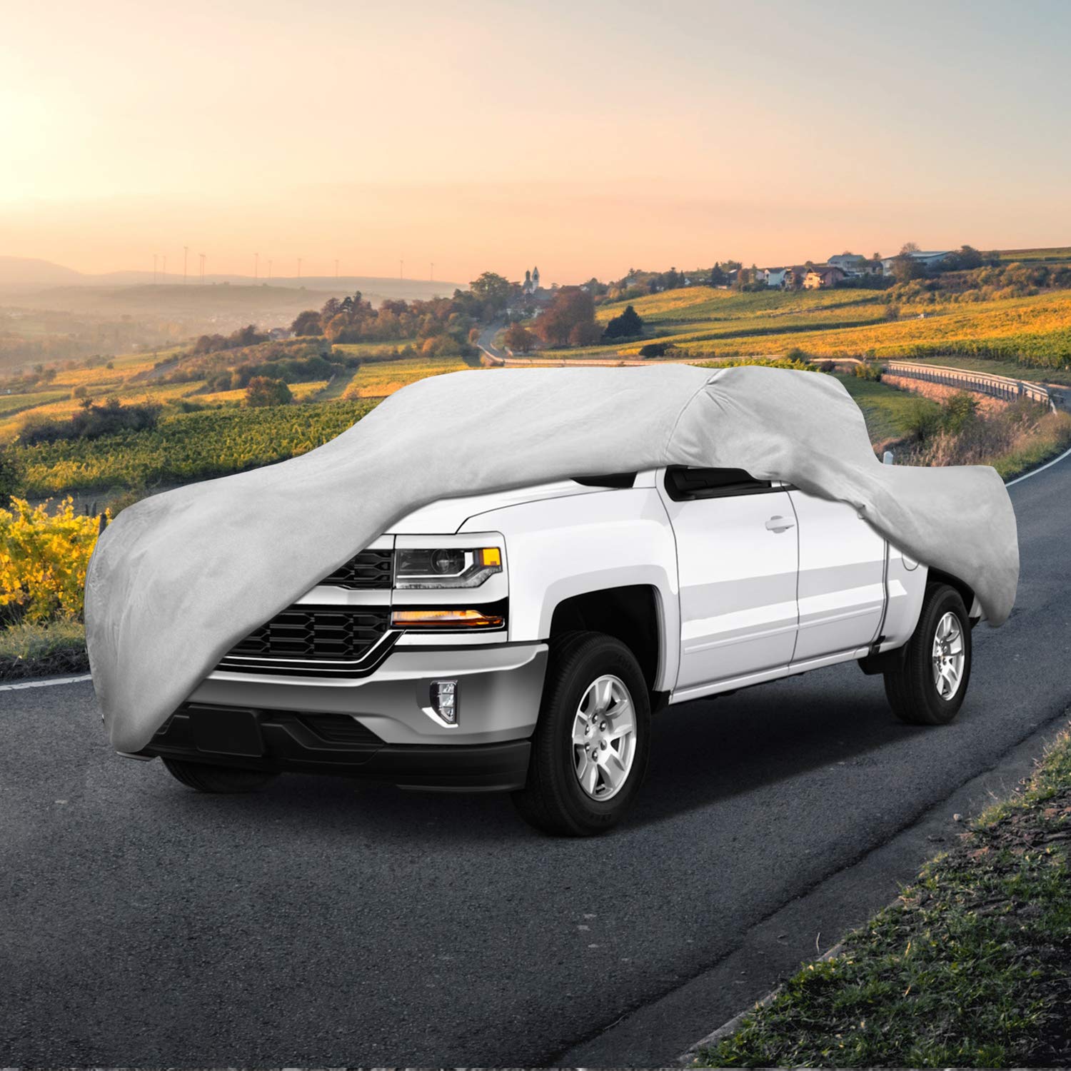 motor-trend-heavy-duty-waterproof-truck-cover-for-full-size-crew-cab-fits-up-to- image 3
