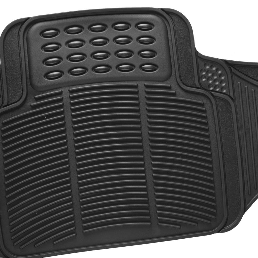 bdk-heavy-duty-rugged-rubber-rear-floor-mats-trimmable-all-weather image 4