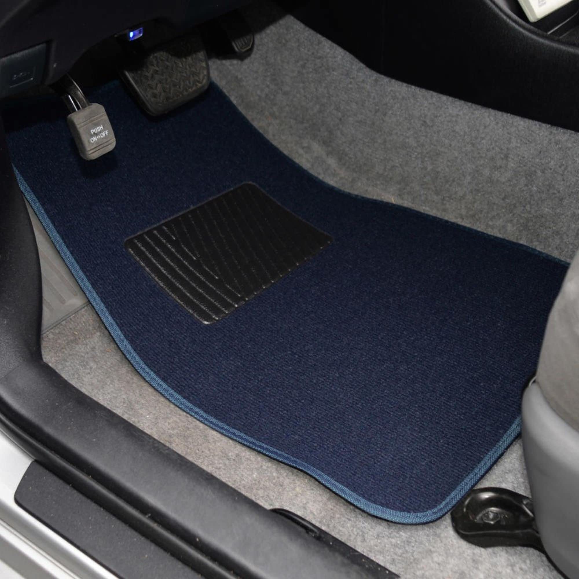 bdk-4-piece-carpet-floor-mats-with-polypro-seat-covers-steering-wheel-cover-comb image 5