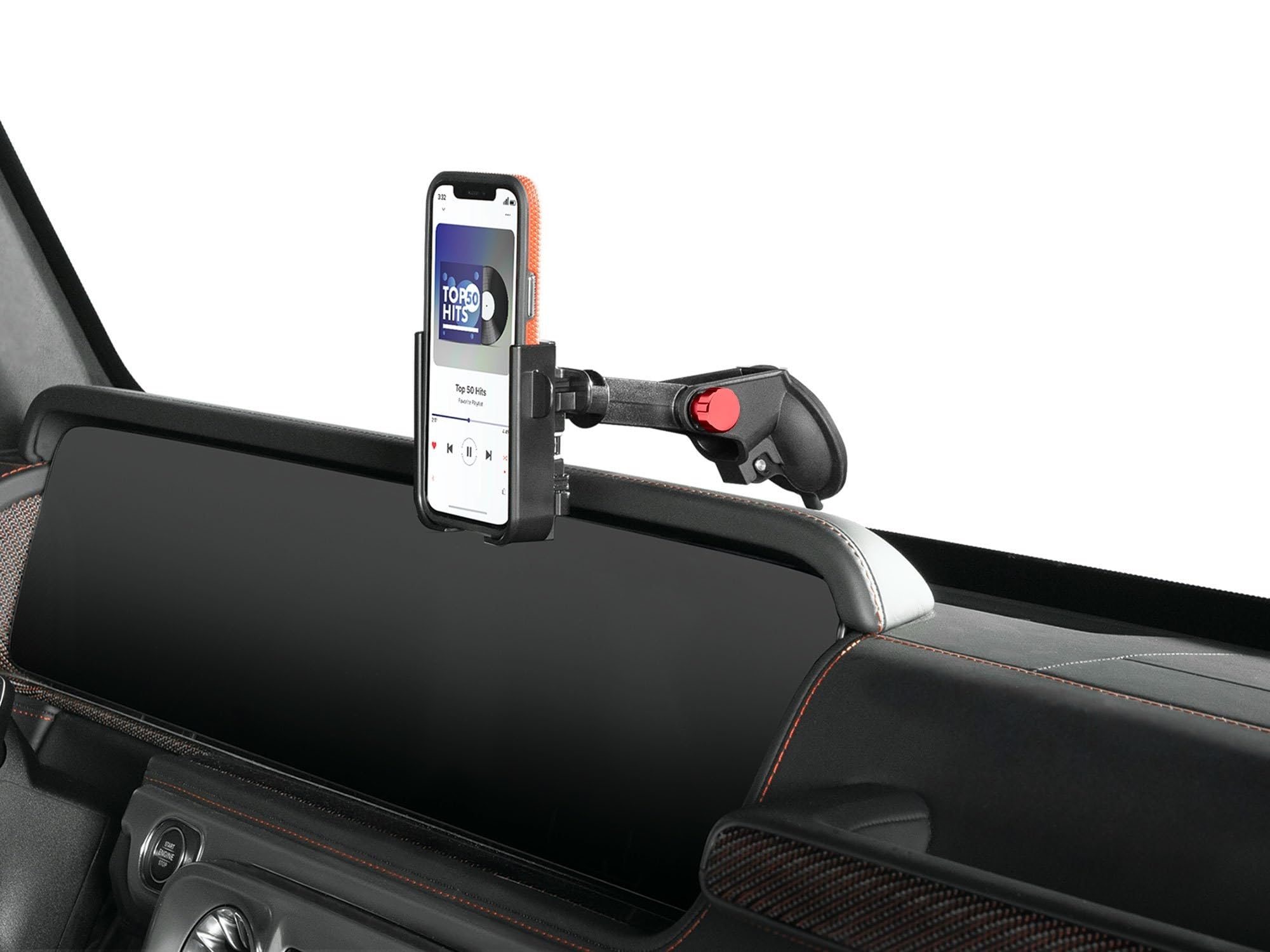 weathertech-windshieldfone-with-extension-universal-windshield-mounted-car-phone image 8