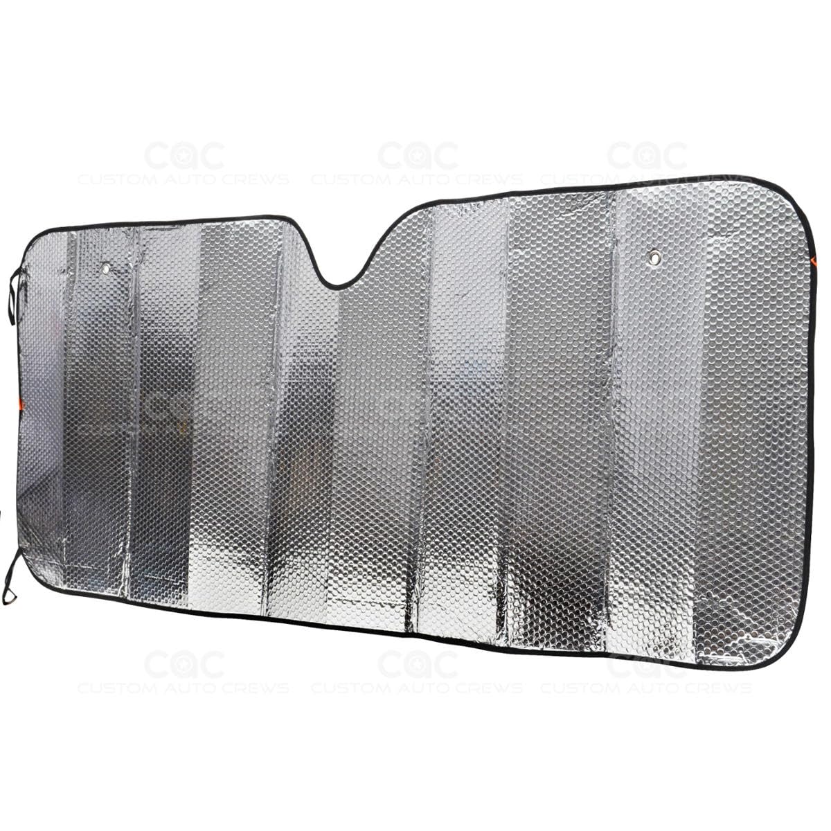 bdk-single-bubble-accordion-windshield-sun-shade-67x28 image 3