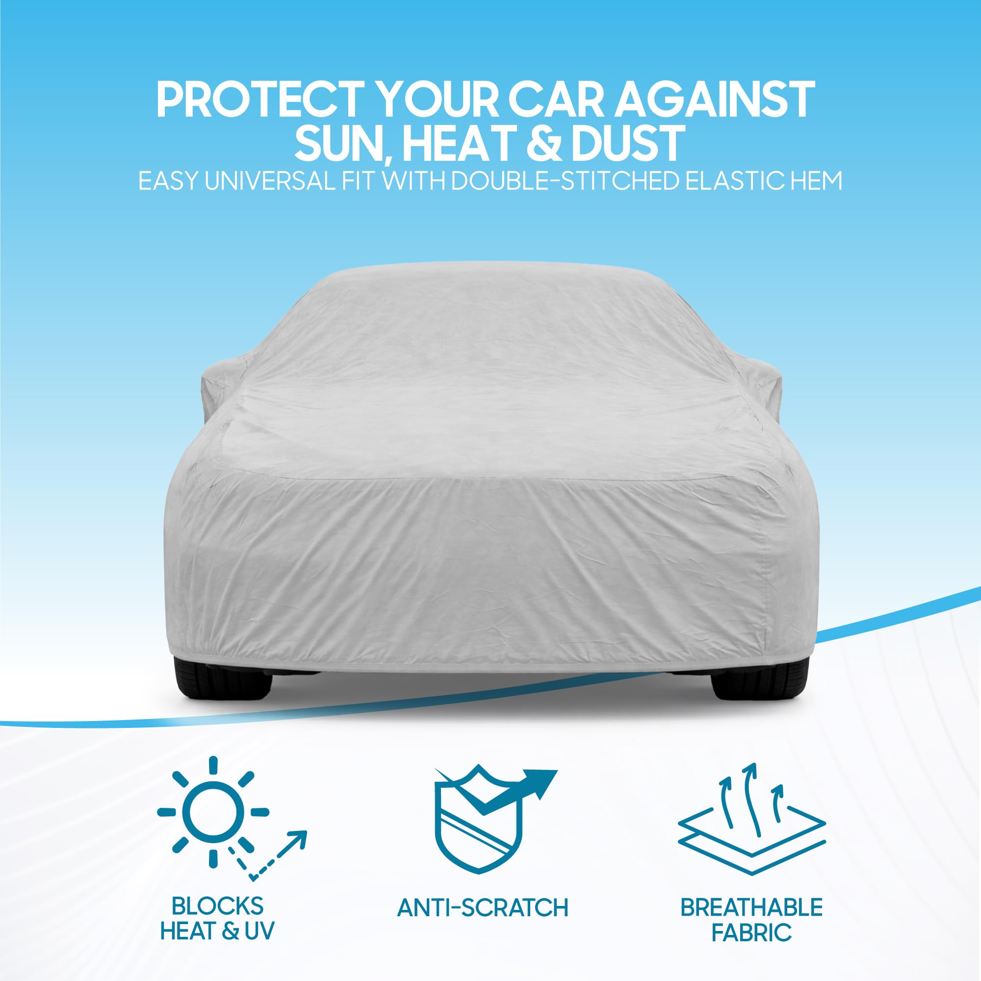 bdk-universal-fit-all-weather-water-resistant-car-cover-for-sedan-suv-xl1-210l-x image 3