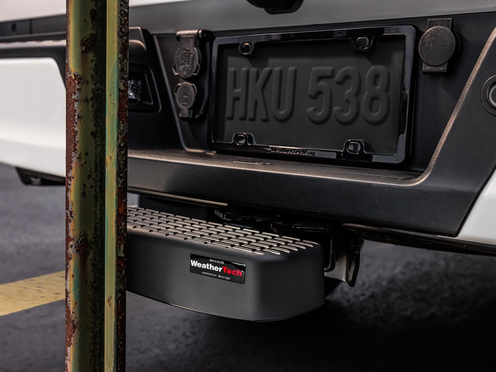 weathertech-bumpstep-usa-hitch-mounted-step-bumper-protector-with-stainless-stee image 4