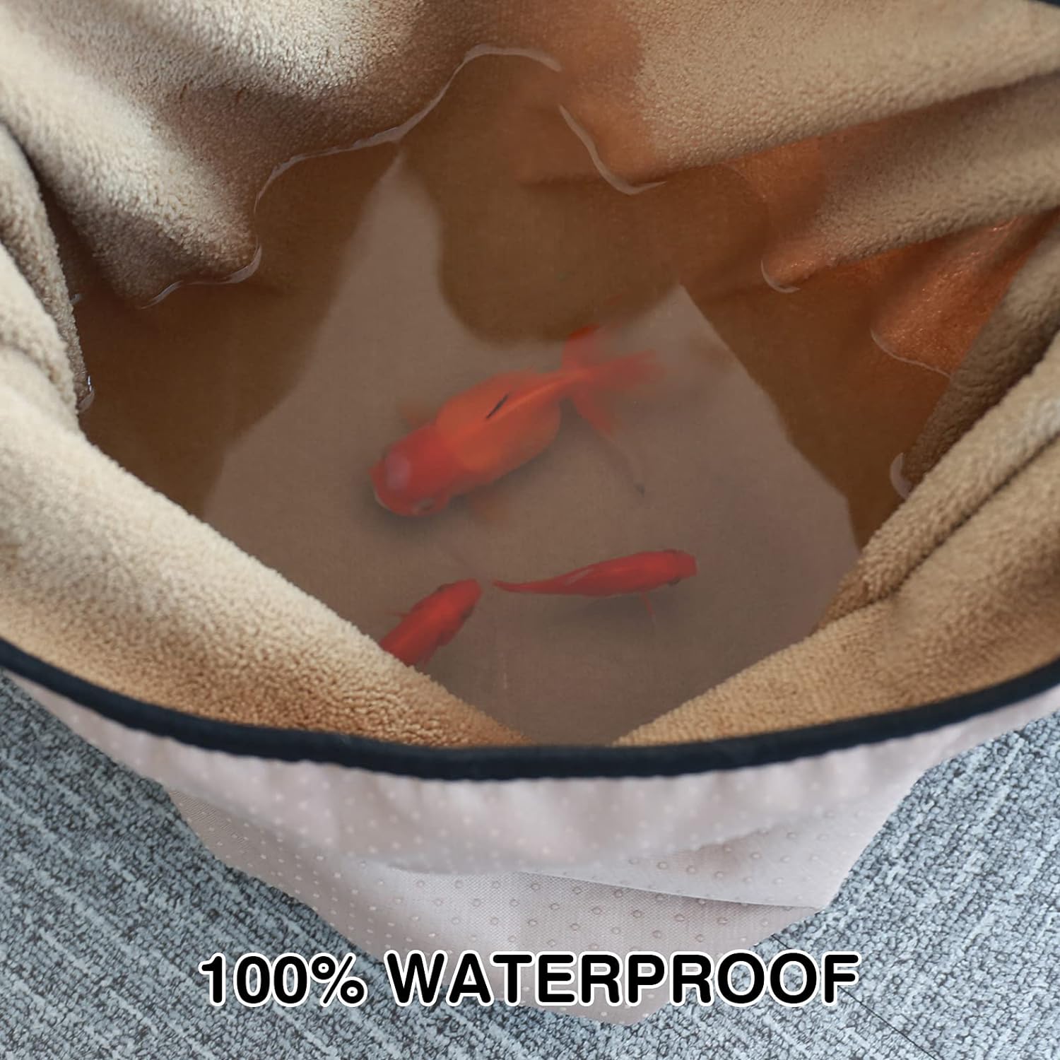 leader-accessories-waterproof-sweat-towel-seat-cover-tan image 6