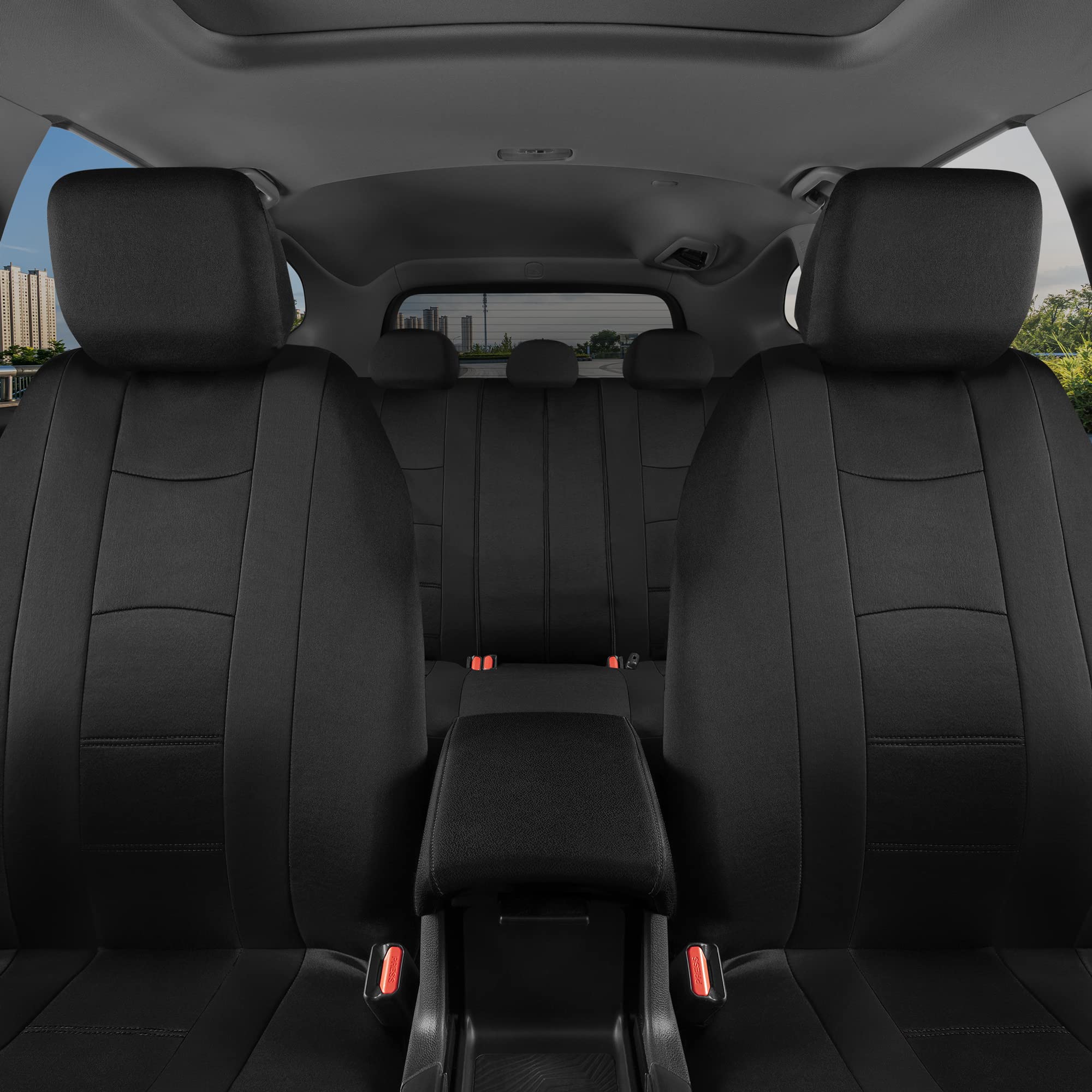 bdk-carxs-black-car-seat-covers-full-set-with-matching-floor-mats-for-suv-car-tr image 3