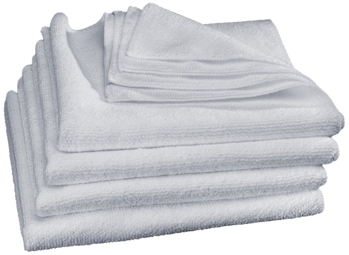weathertech-techcare-super-white-microfiber-cleaning-cloth-4-pack-16-x-16 image 1