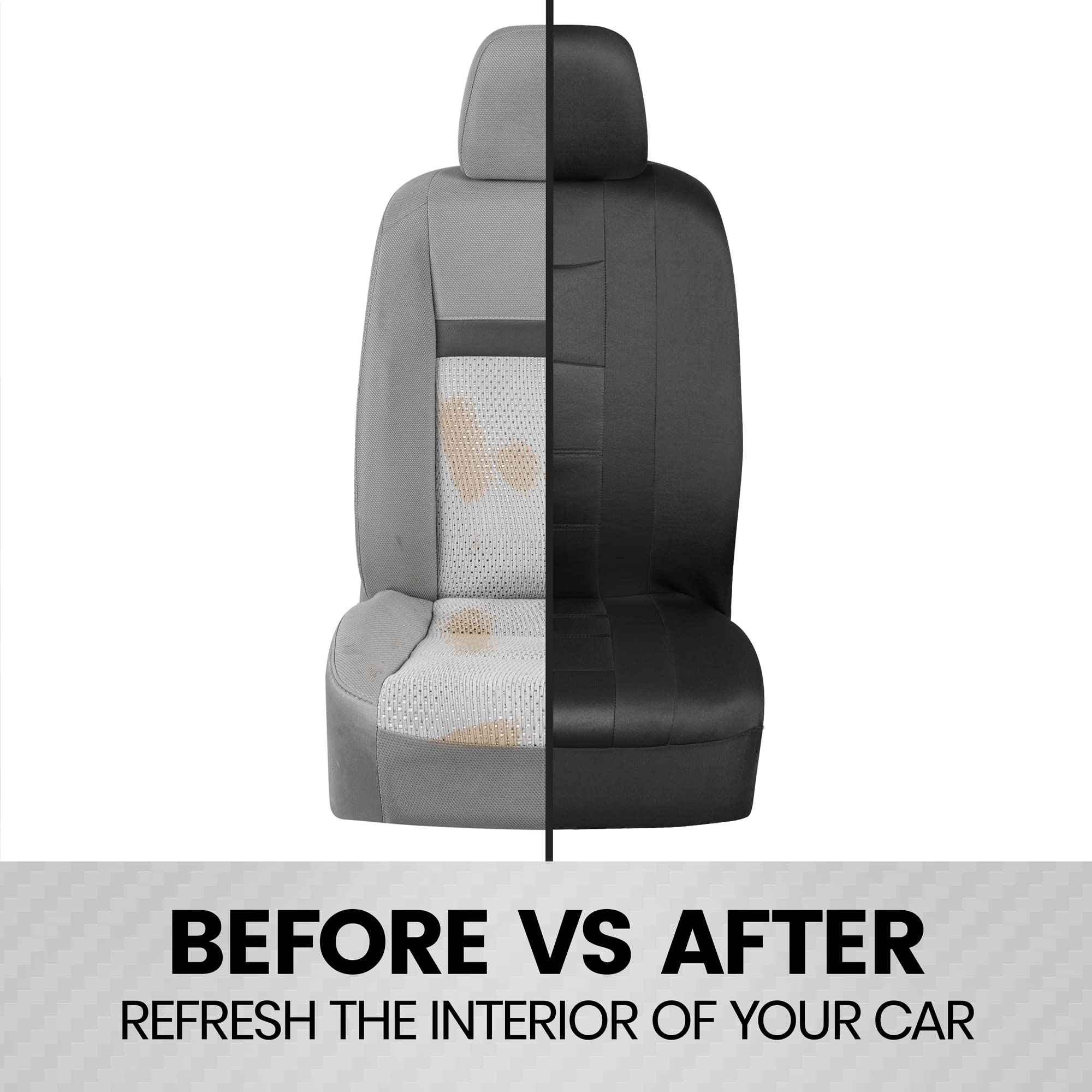 bdk-carxs-black-car-seat-covers-full-set-with-matching-floor-mats-for-suv-car-tr image 4