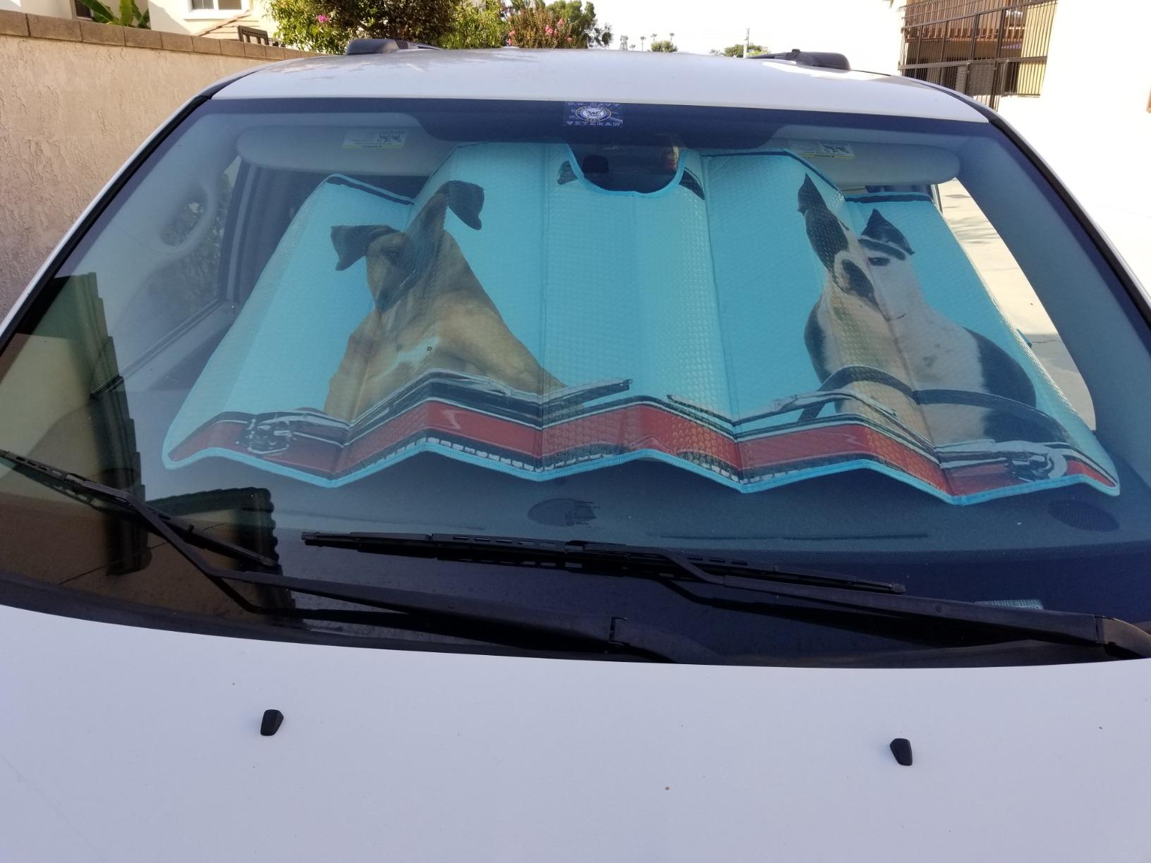 Keeps car cool and looks great