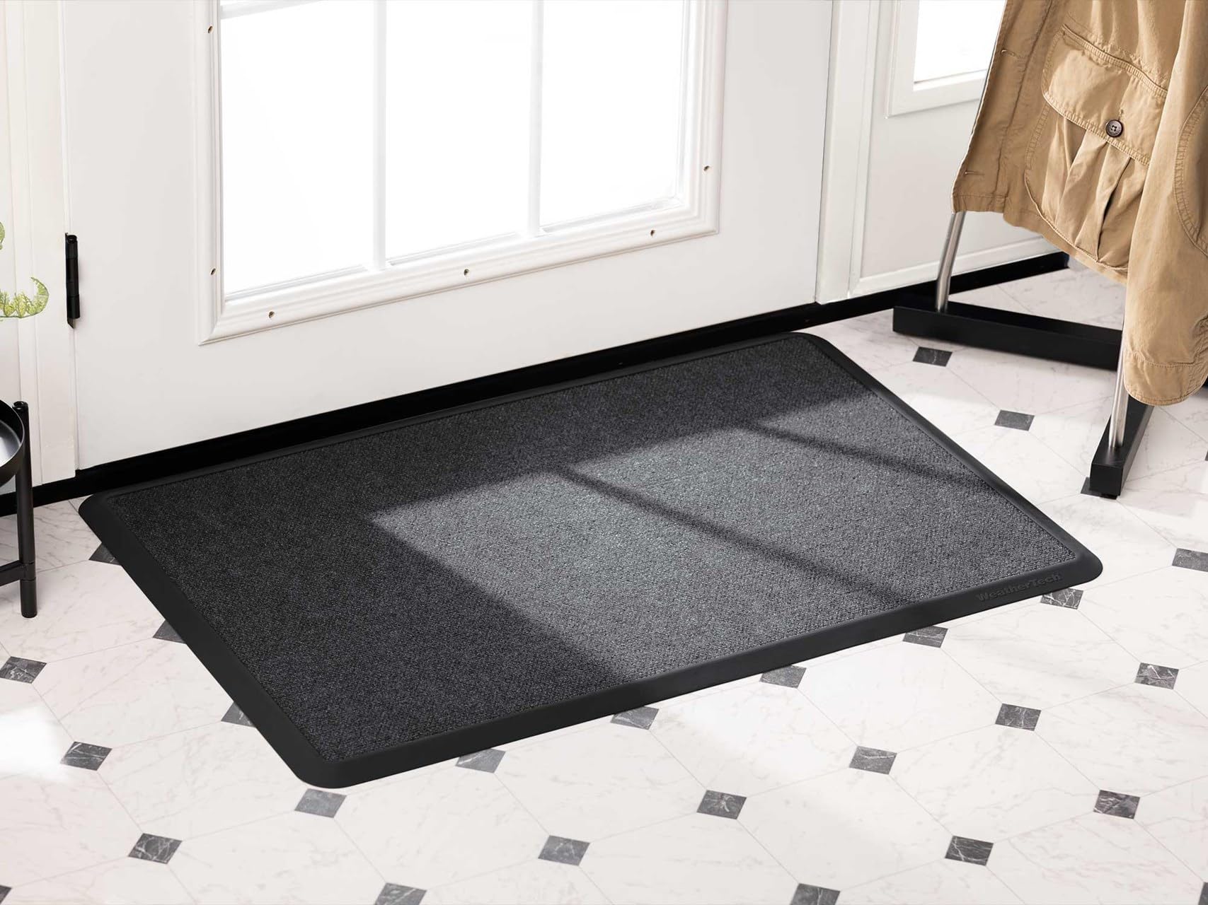 weathertech-carpetmat-indoor-entryway-doormat-24-x-36-grey-stain-resistant-made- image 4
