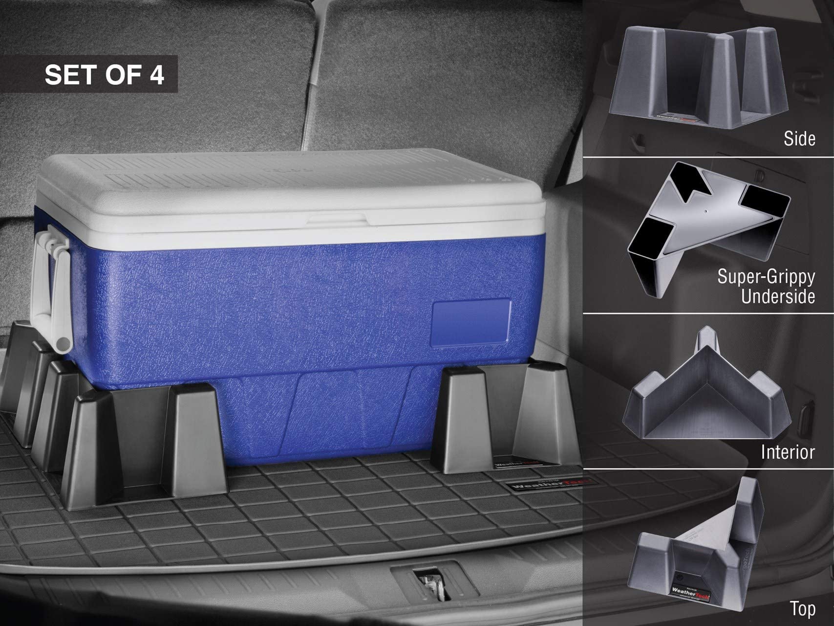 weathertech-cargotech-trunk-organizer-cargo-containment-system-4-corner-pieces image 3