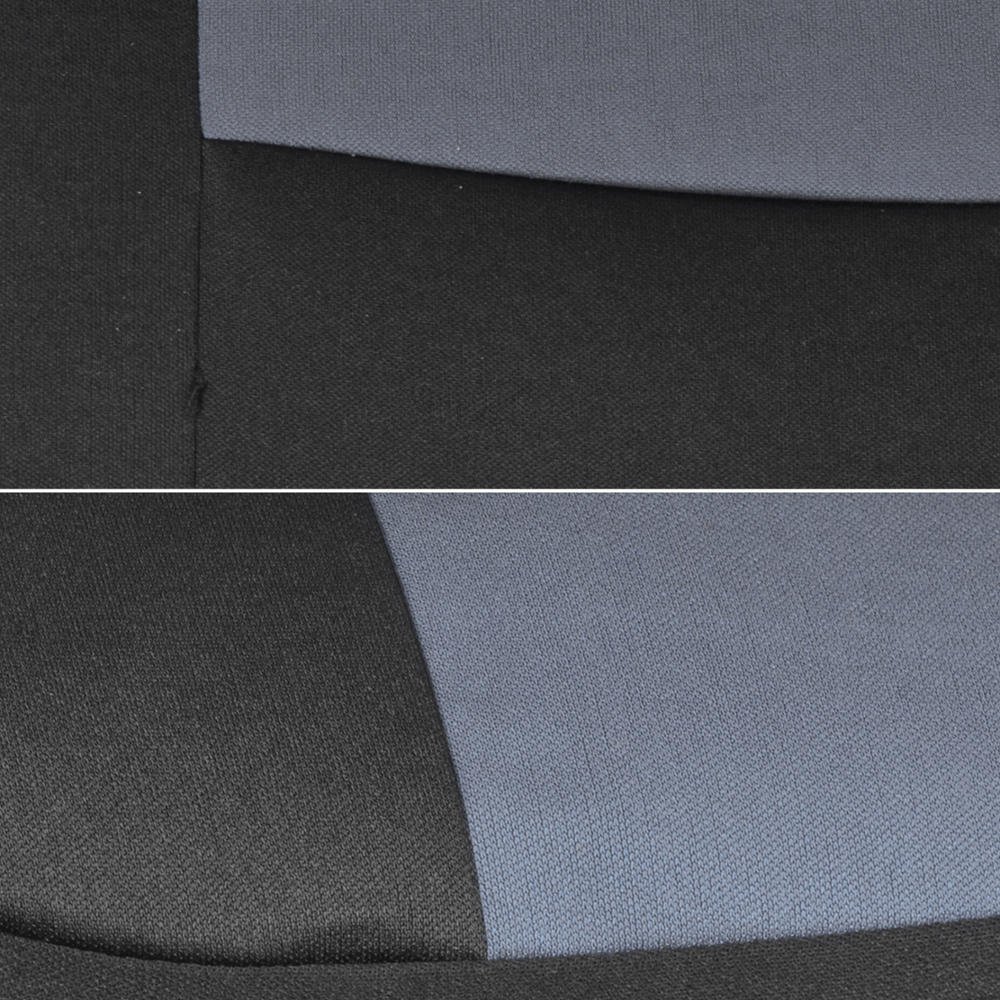 bdk-gray-deluxe-low-back-front-seat-covers-rear-bench-cover-for-honda-accord-ful image 6