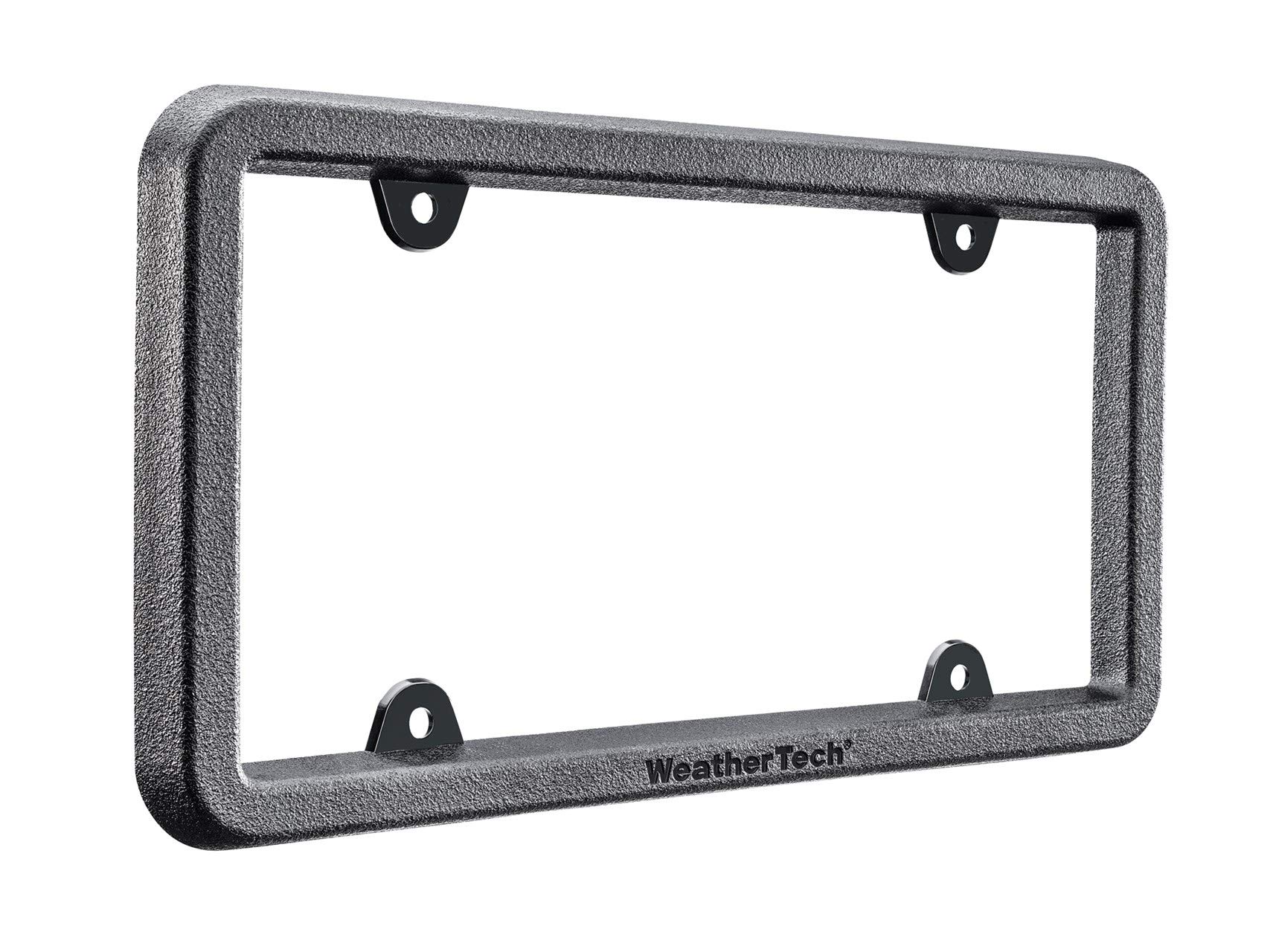 weathertech-billet-motorcycle-license-plate-frame-satin-black image 2