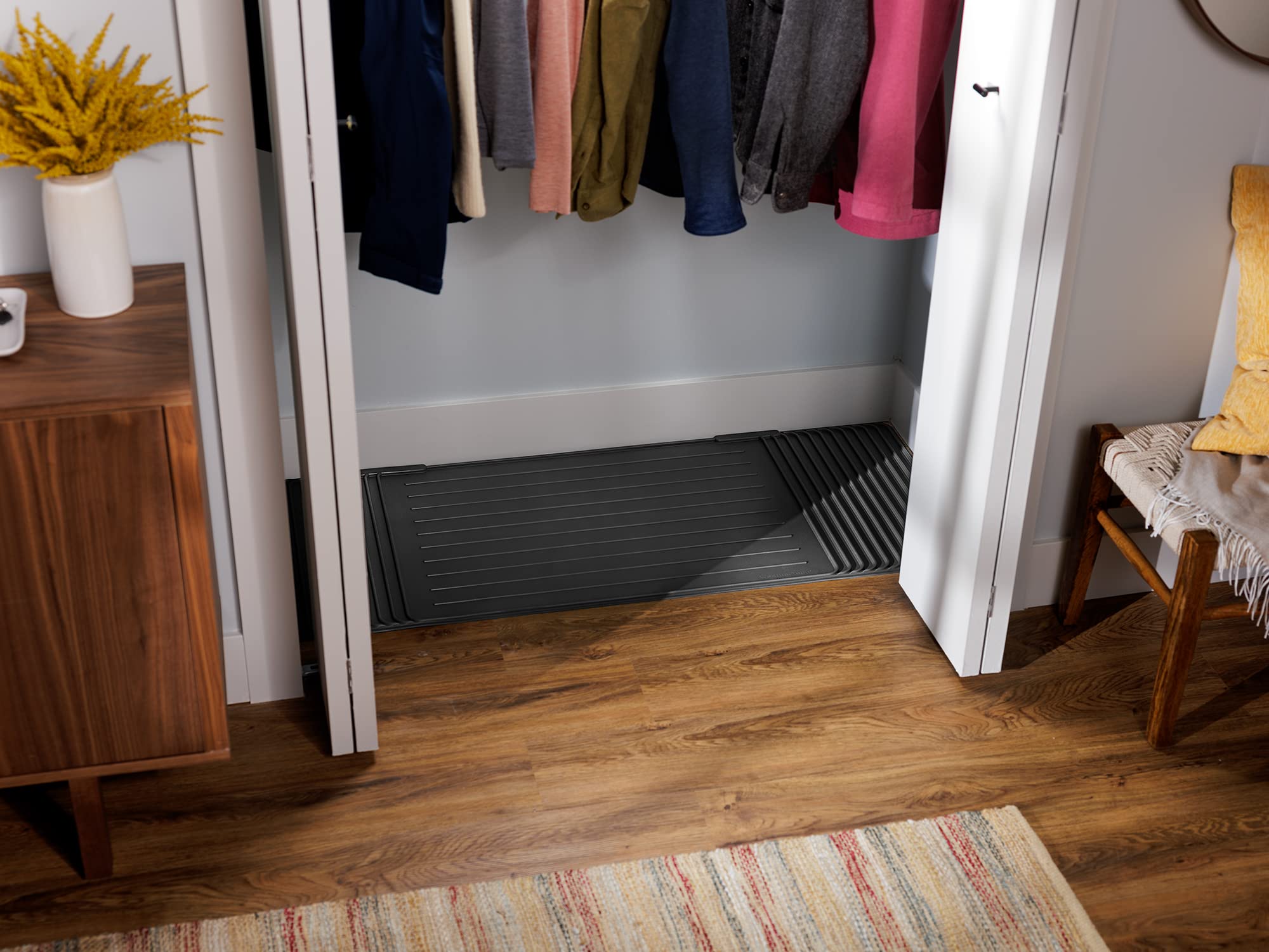 weathertech-closetmat-55-x-22-trimmable-floor-protection-mat-in-black image 2