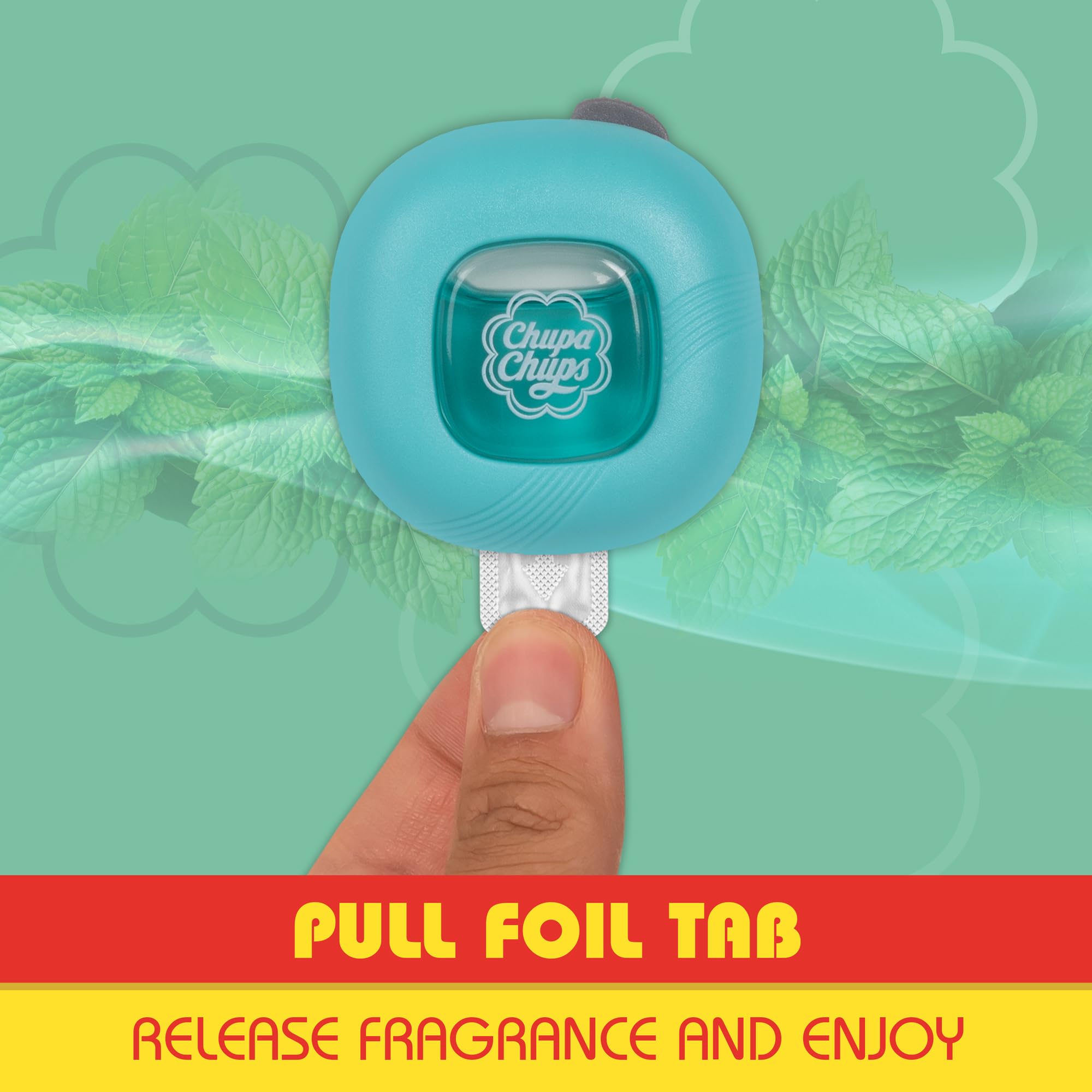 chupa-chups-car-air-freshener-sweet-mint-2-pack-by-bdk image 5
