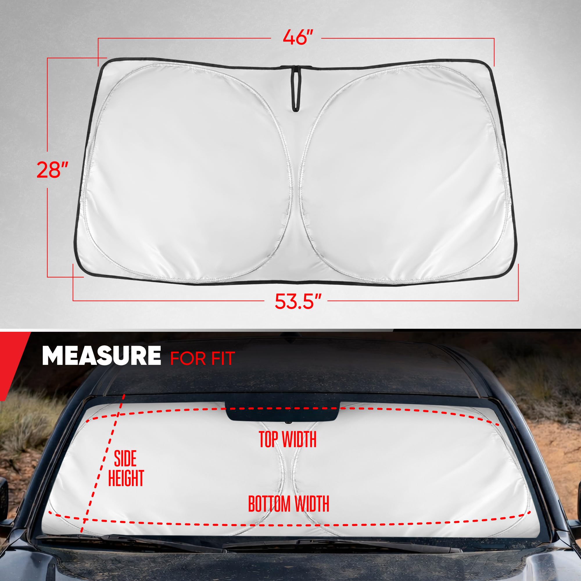 motor-trend-custom-fit-toyota-tacoma-sun-shade-2016-2026 image 7