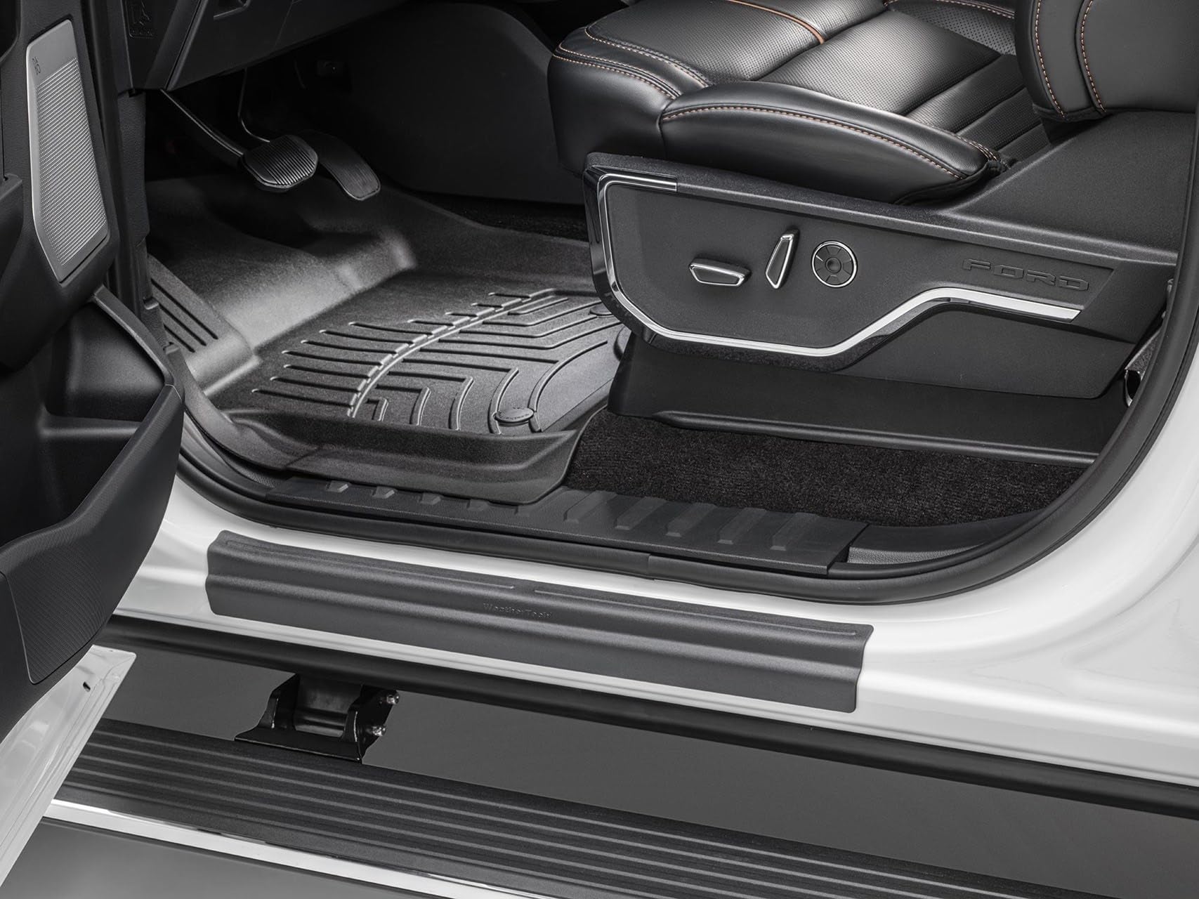 weathertech-sillprotector-door-sill-protector-for-dodge-ram-1500-st014k1-4-door- image 1