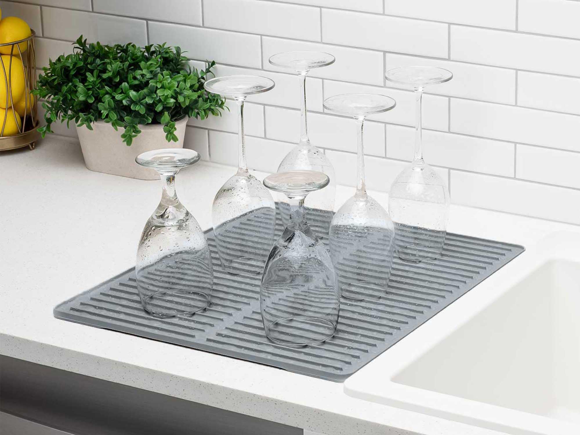 weathertech-dishmat-drip-dry-dish-drying-mat-16-x-18-slate image 3