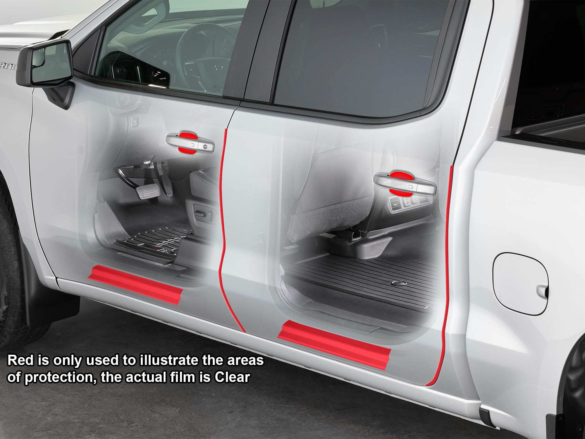 weathertech-custom-scratch-protection-kit-for-dodge-ram-truck-1500-trx-4500-5500 image 2