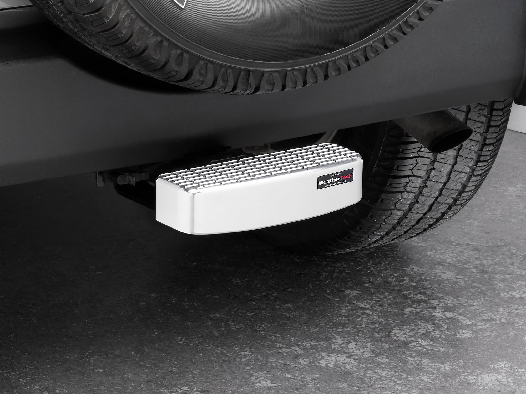 weathertech-billet-bumpstep-solid-billet-aluminum-step-for-2-receivers image 2
