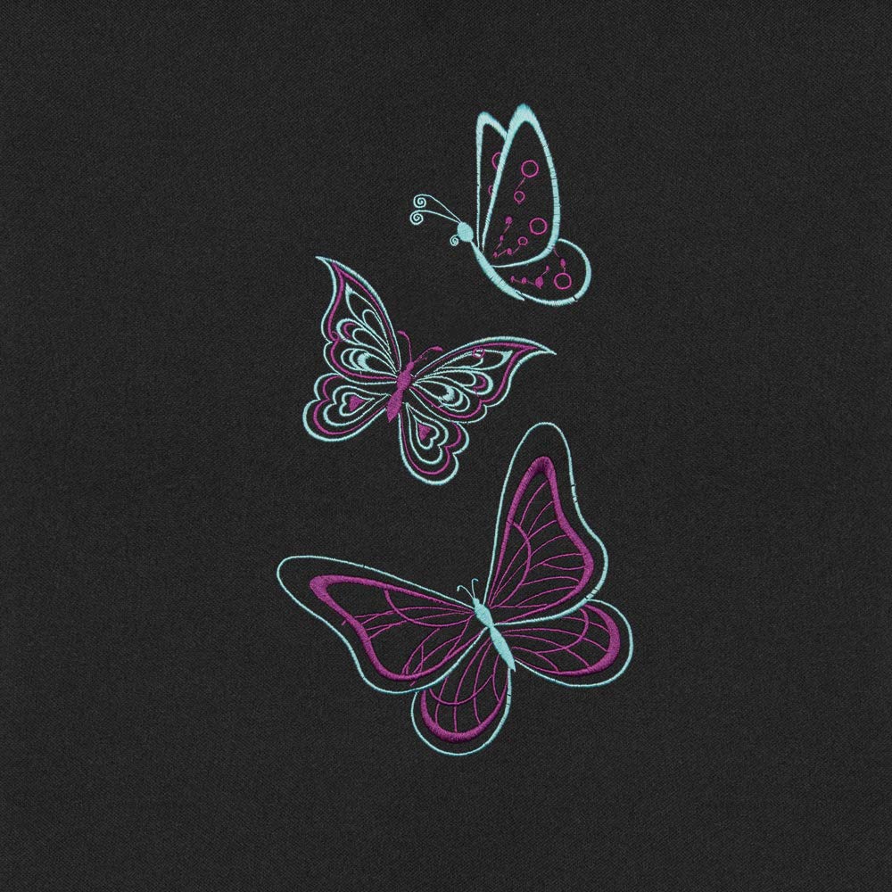 bdk-blue-butterflies-car-seat-covers-full-set-with-steering-wheel-cover-seat-bel image 7