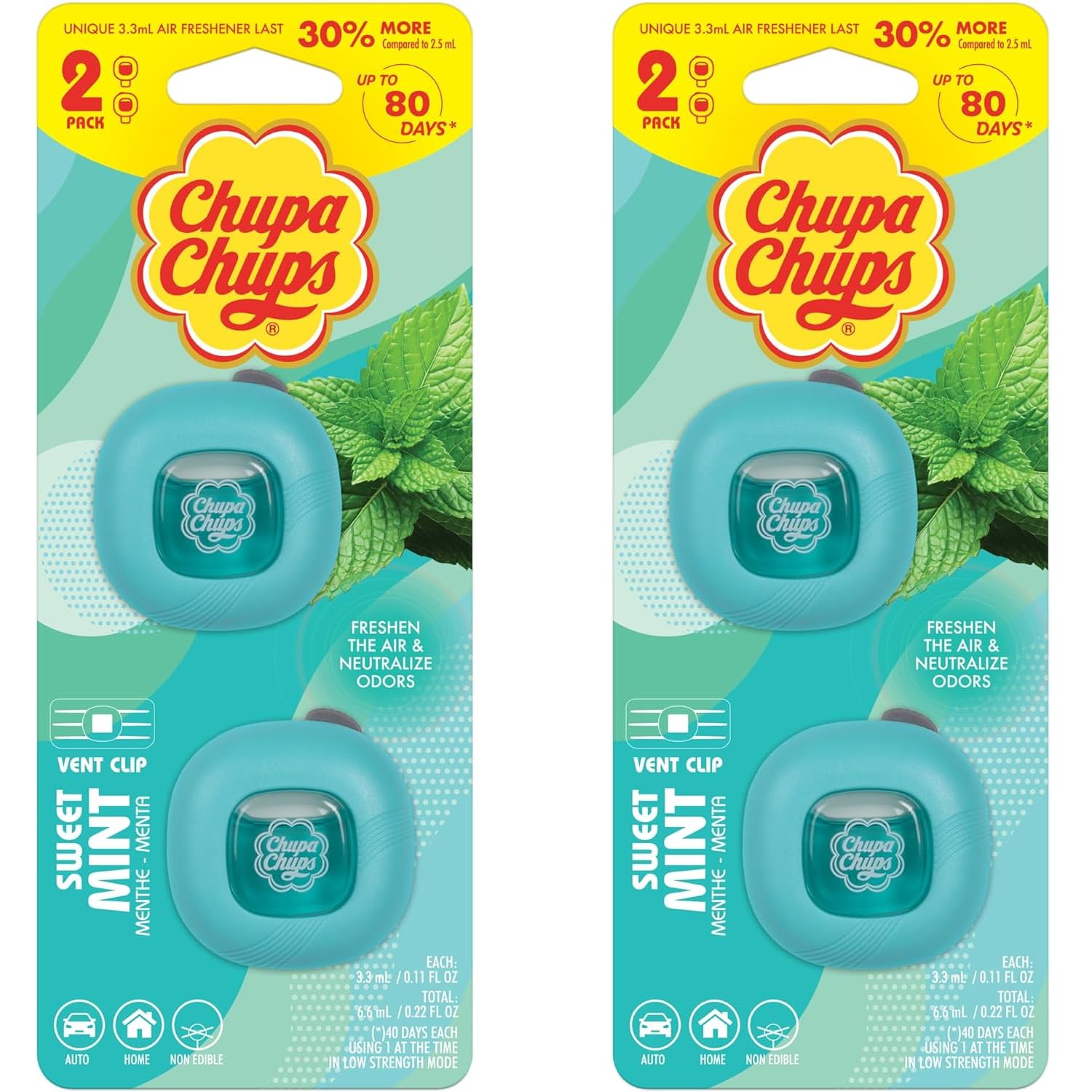 bdk-chupa-chups-sweet-mint-car-air-freshener-2-pack-4-clips-total-nostalgic-cand image 1