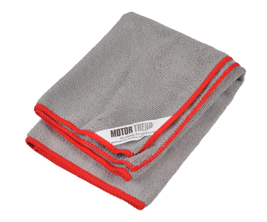 motor-trend-3-pack-microfiber-towels-ultra-soft-lint-free-for-car-cleaning-dryin image 4