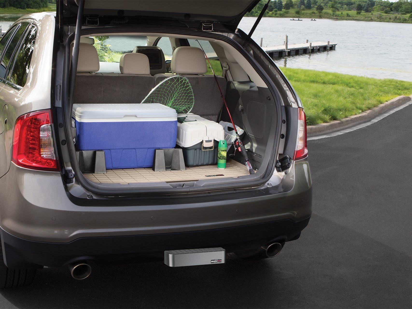 weathertech-cargo-trunk-liner-for-ford-escape-2020-2026-behind-2nd-row-black image 3