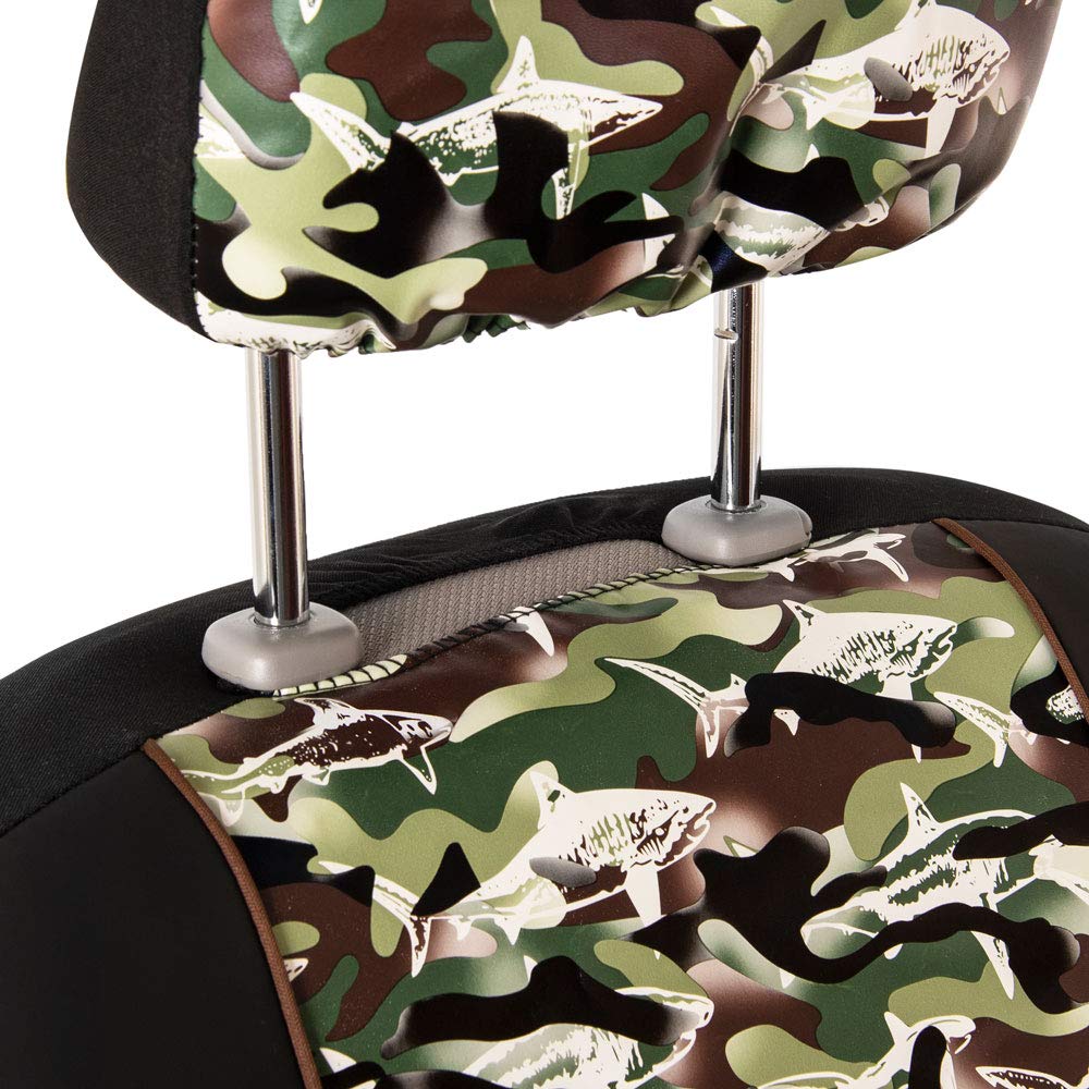 bdk-green-camo-front-seat-covers-2-pack-sideless-airbag-compatible-universal-fit image 3