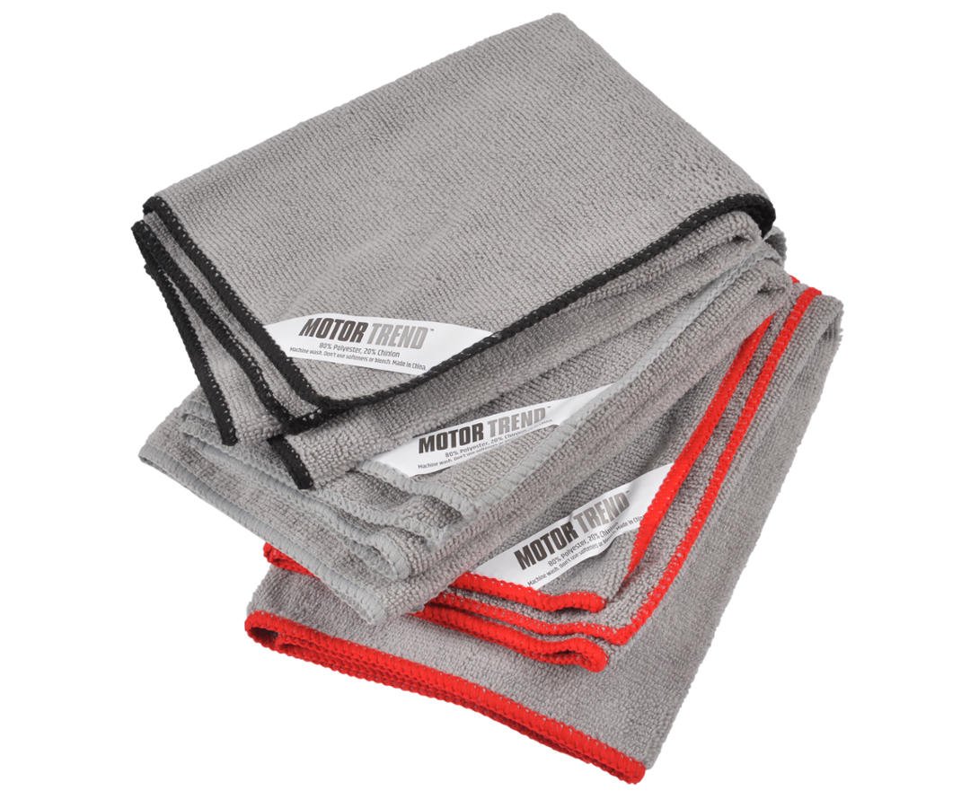 motor-trend-3-pack-microfiber-towels-ultra-soft-lint-free-for-car-cleaning-dryin image 3