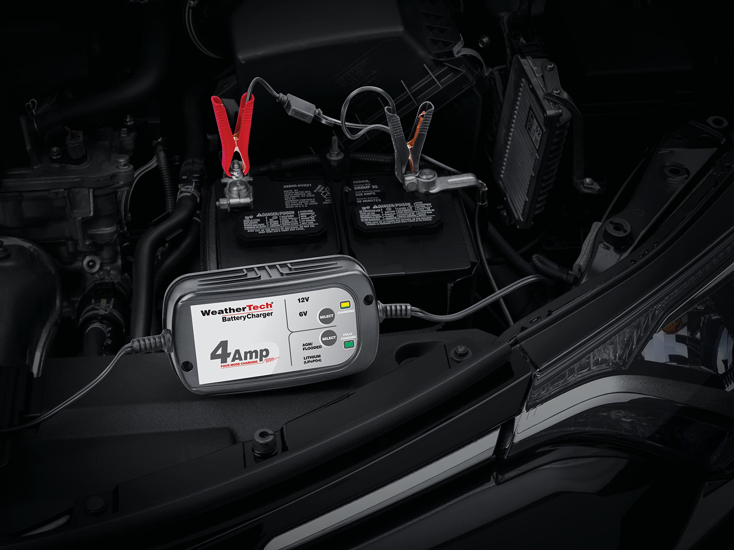 weathertech-4-amp-12v-6v-switchable-battery-charging-unit image 2