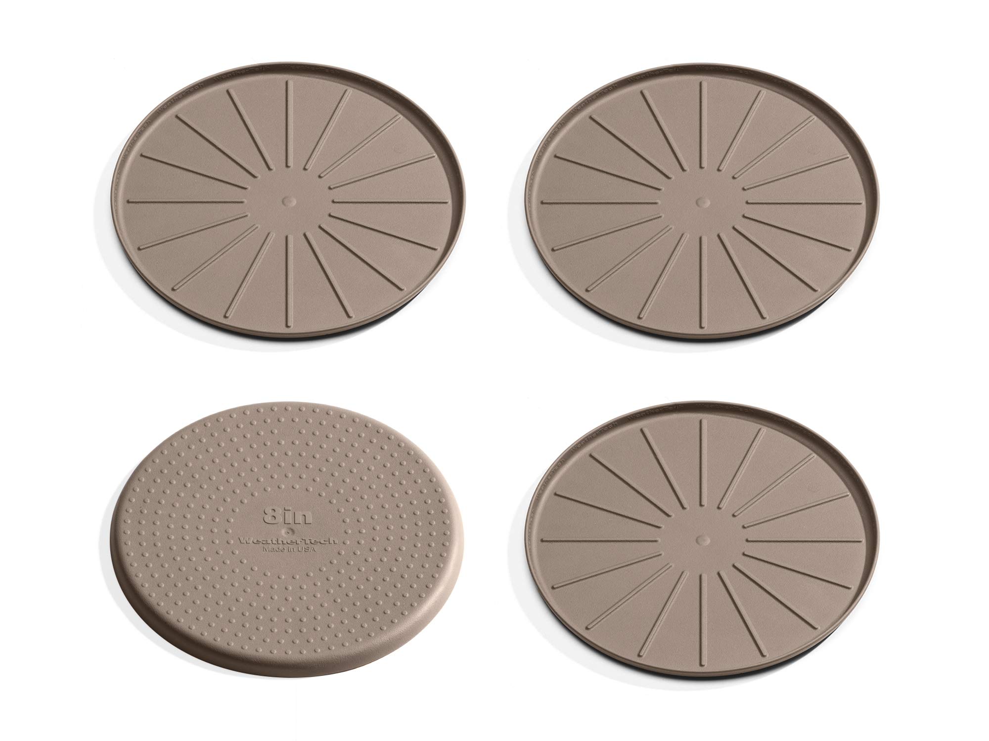 weathertech-4-anti-skid-drink-coasters-set-of-4-tan-8a4csttn image 6