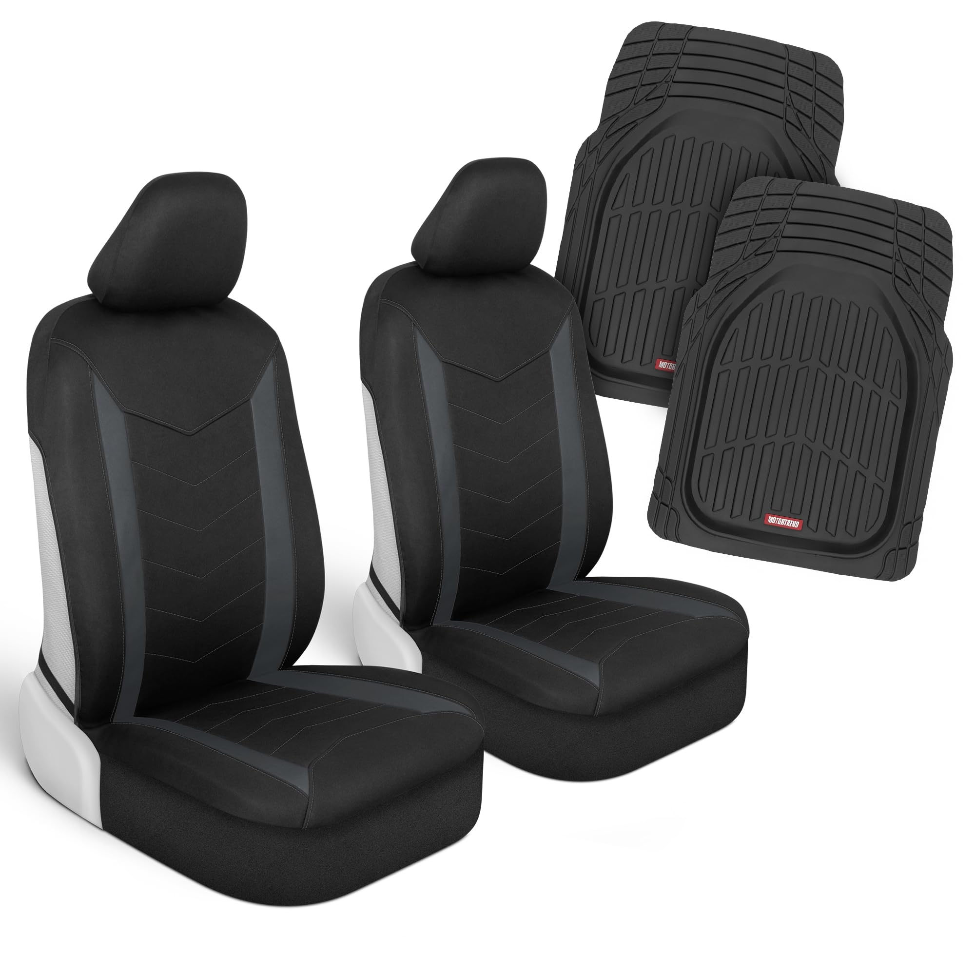 motor-trend-spillguard-waterproof-neoprene-rear-bench-seat-cover-universal-fit-f image 8