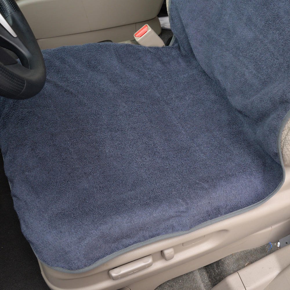 bdk-ultrafit-waterproof-car-seat-towel-covers-2-pack-gray-trim image 8