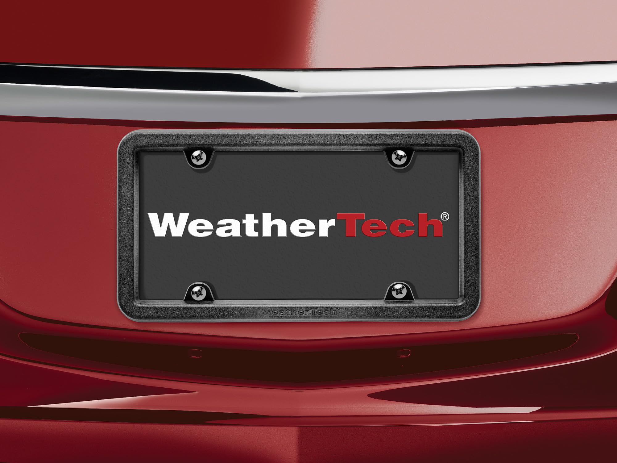 weathertech-bumpframe-heavy-duty-license-plate-and-bumper-protector-black-satin image 5