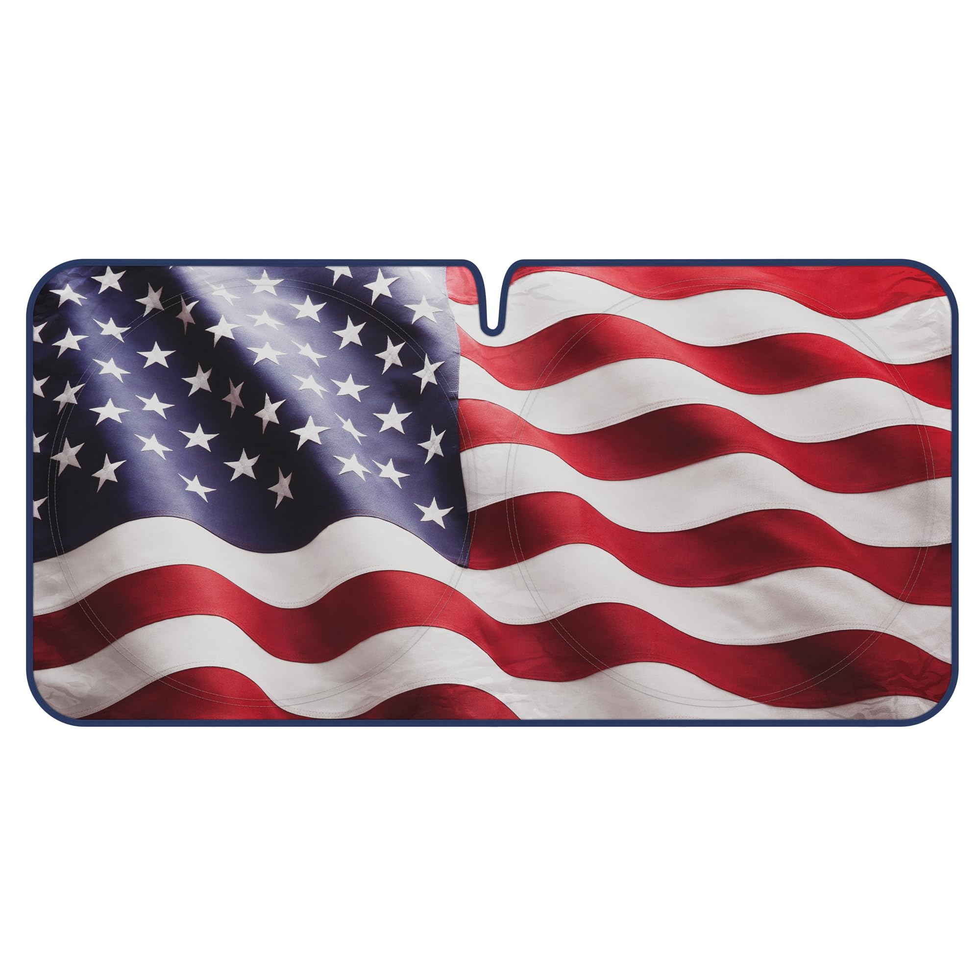 motor-trend-usa-americana-flag-windshield-sun-shade-medium-65-x33-pop-up-foldabl image 7