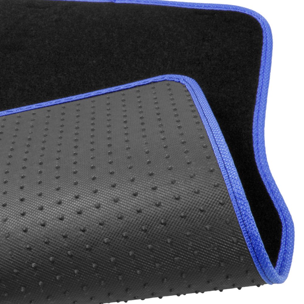bdk-universal-fit-4-piece-carpet-floor-mat-set-hawaiian-flower-blue image 7