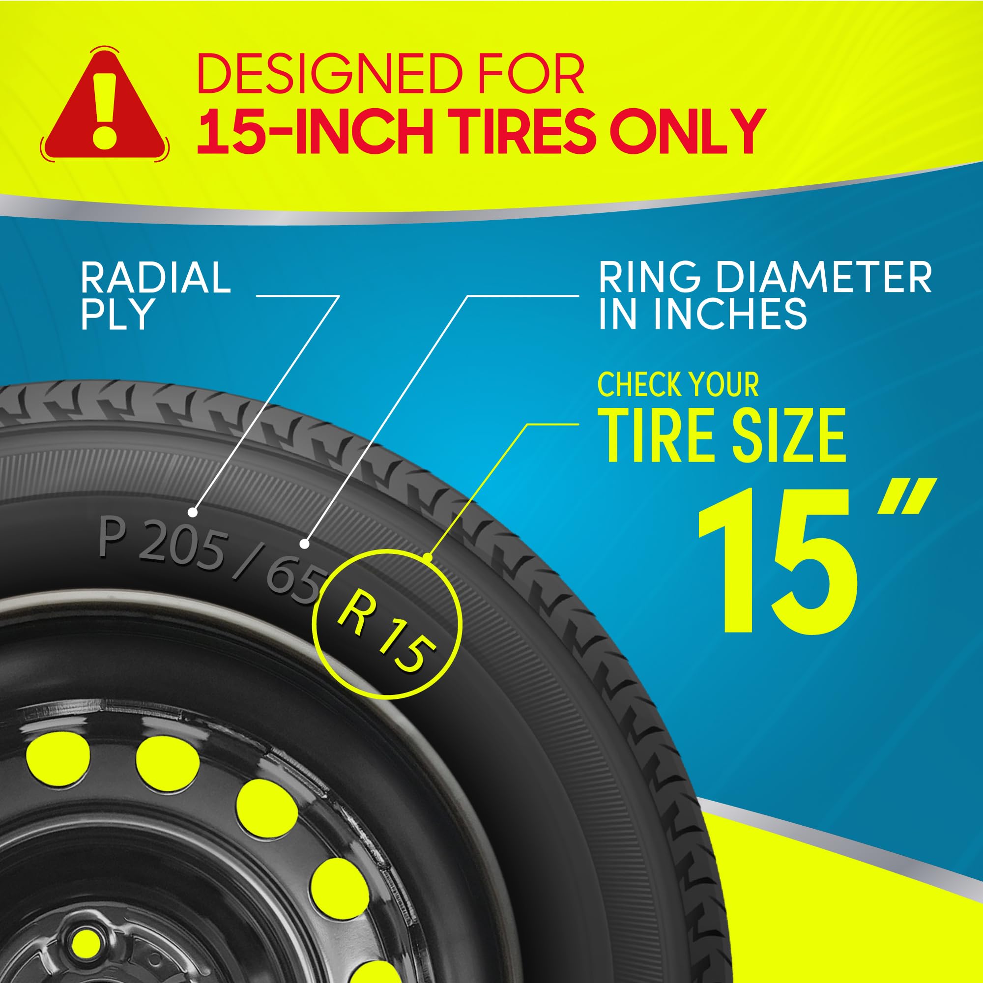 bdk-15-inch-wheel-rim-cover-hubcaps-4-pack-oem-style-snap-on-for-steel-rims-adju image 2