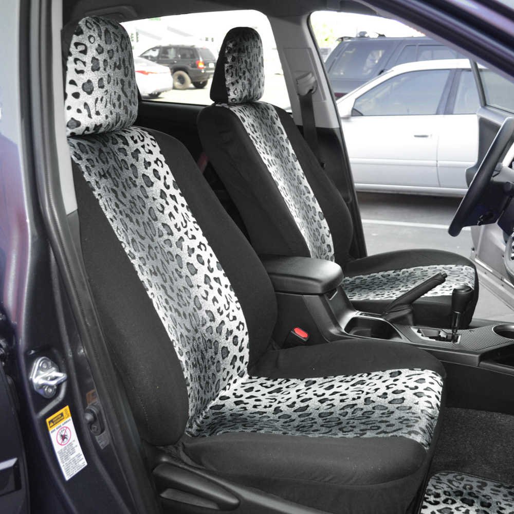 bdk-carxs-leopard-print-car-seat-covers-full-set-with-matching-seat-belt-pads-an image 2